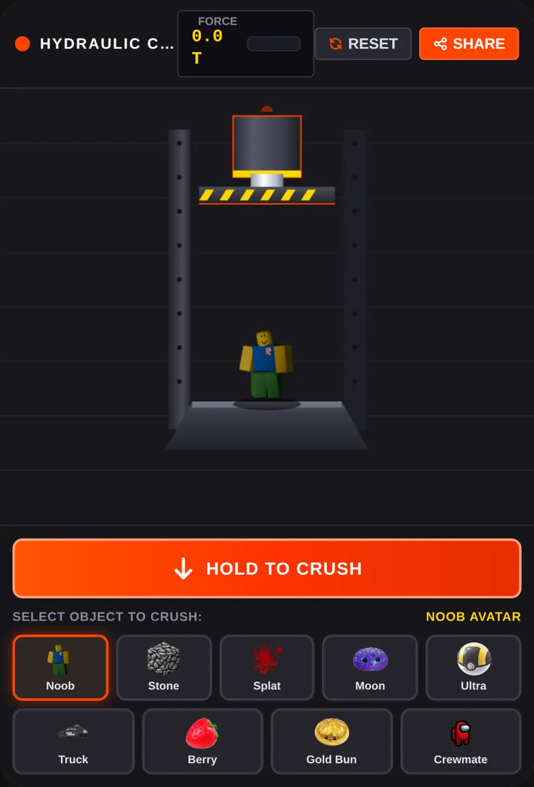 Hydraulic Crush Simulator cover