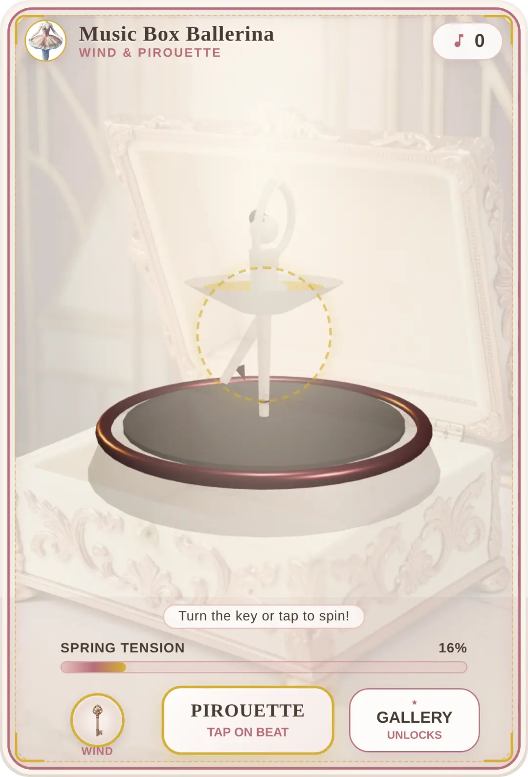 Ballerina Music Box cover