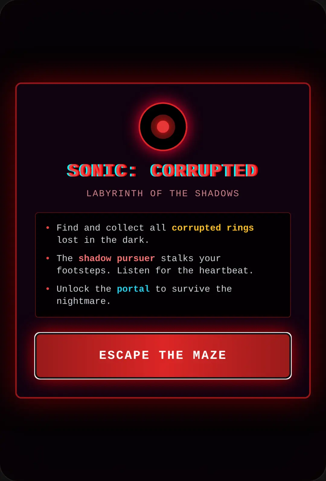 sonic creepy verson. cover