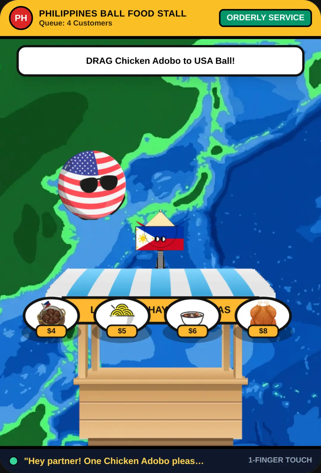 Countryballs Filipino Food Stall: The Jollibee Rush cover