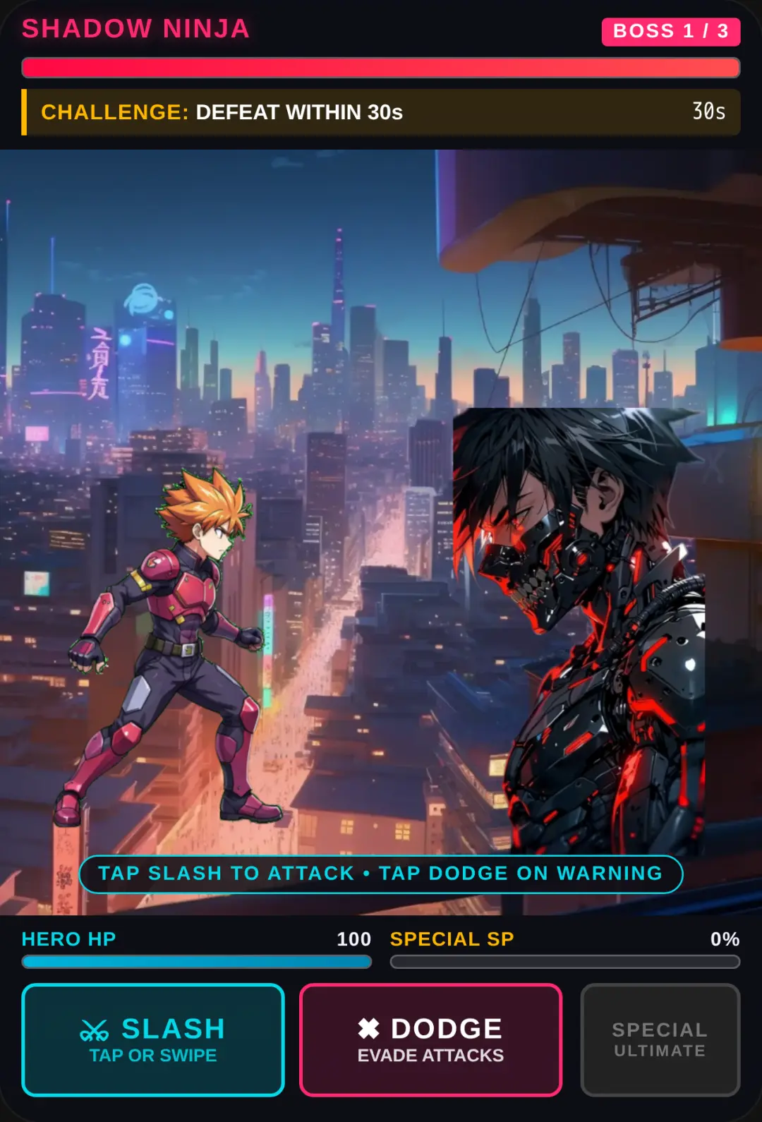 Anime Boss Rush: Blade of Neon cover