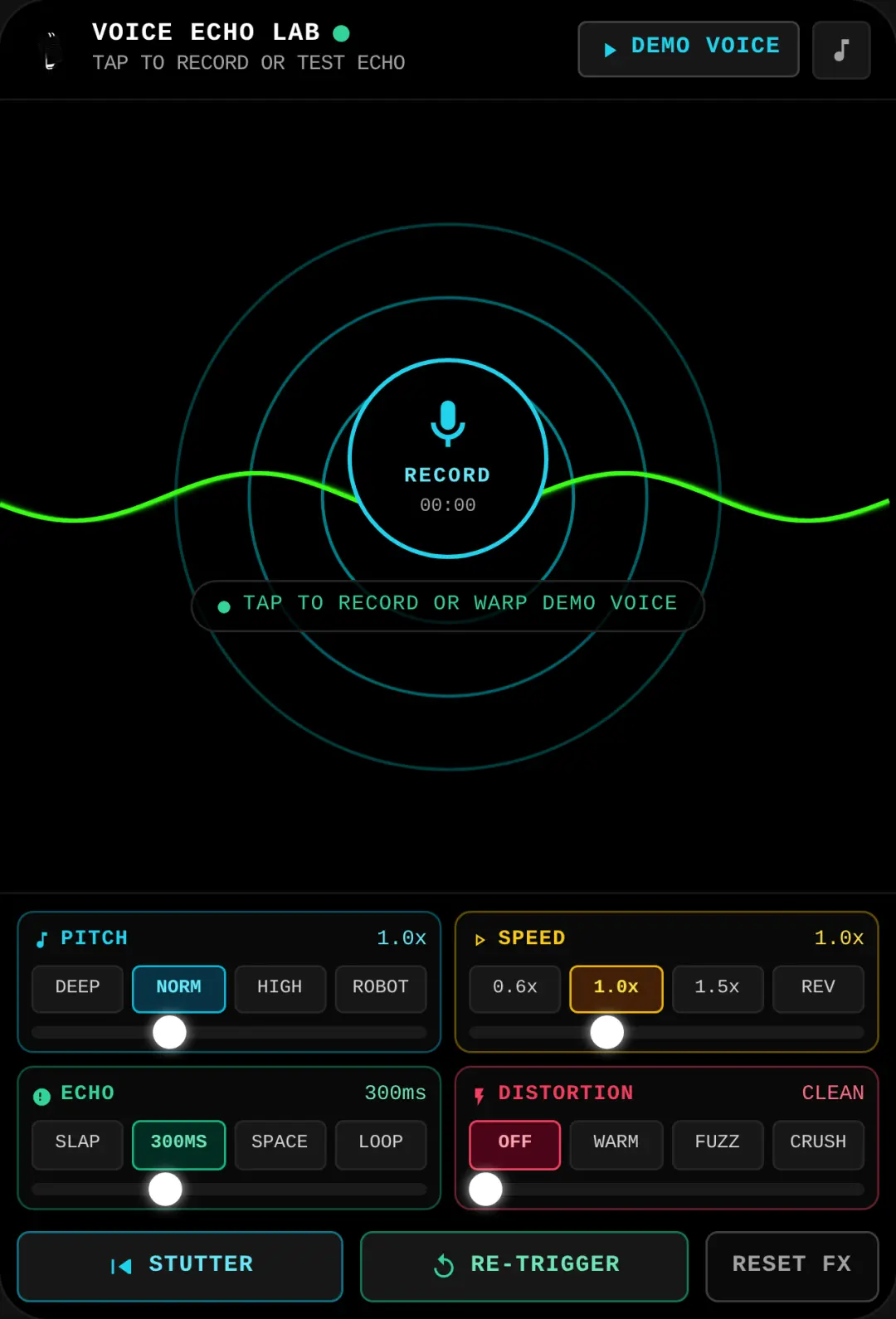 Voice Echo Lab cover