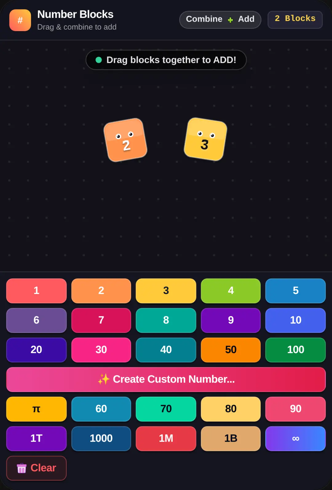 Number Blocks Sandbox cover