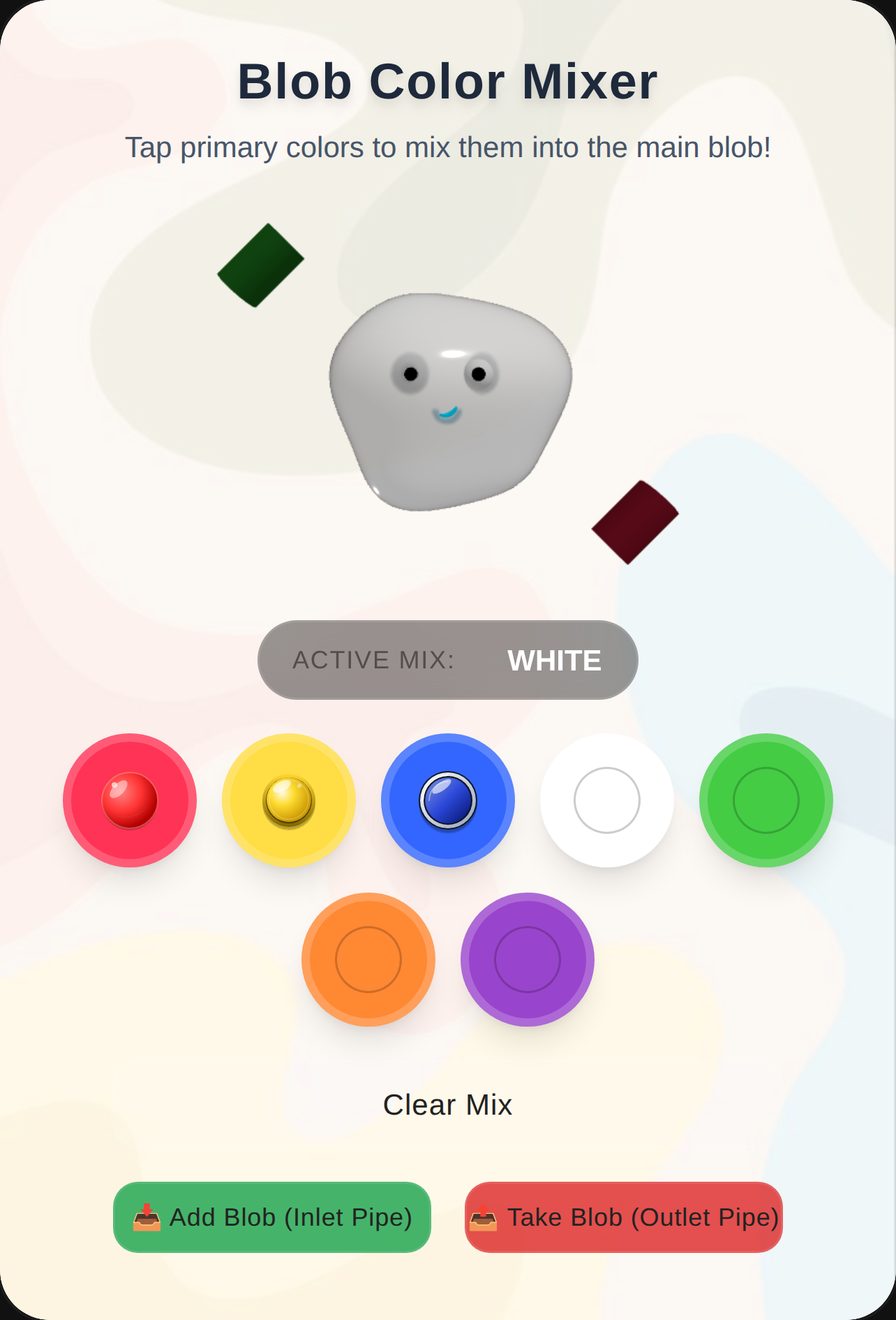 Speaking Color Blob cover