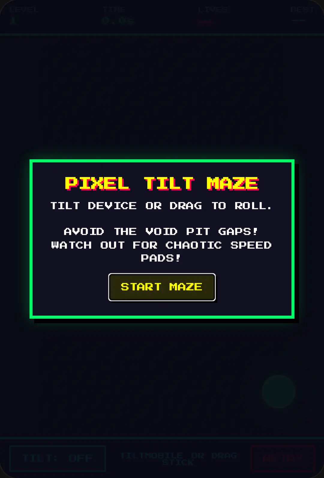 Pixel Tilt Maze cover