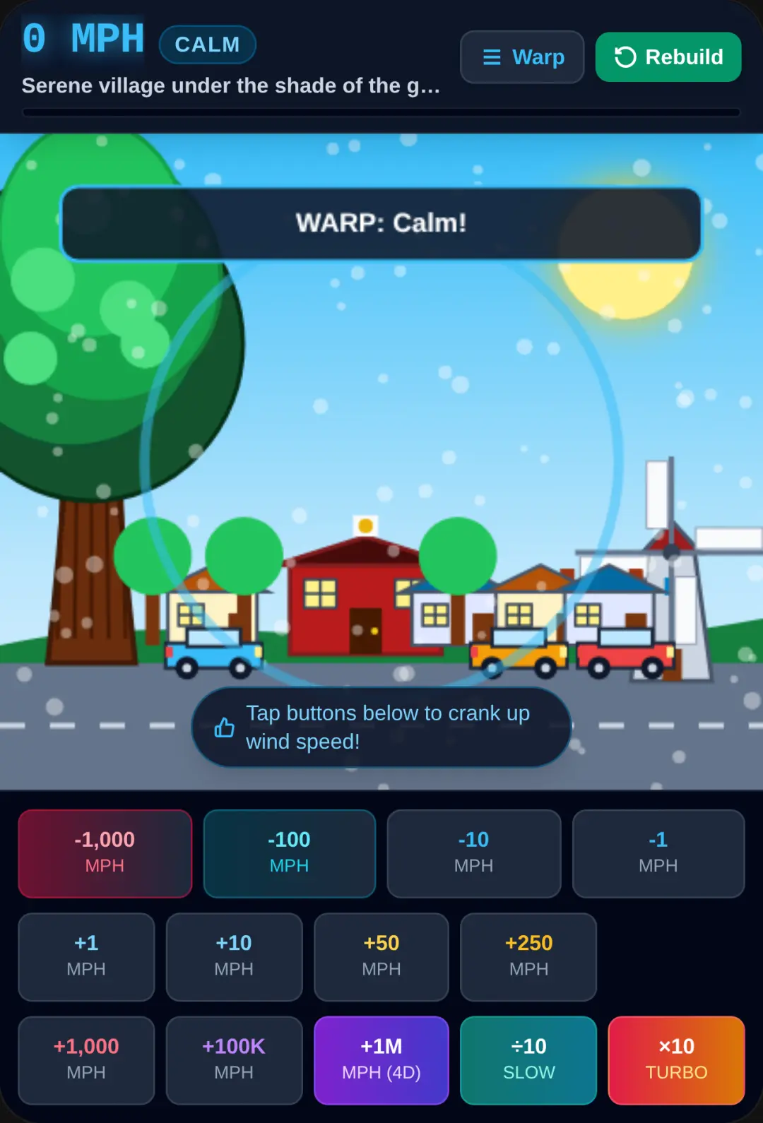 Village Wind Simulator
