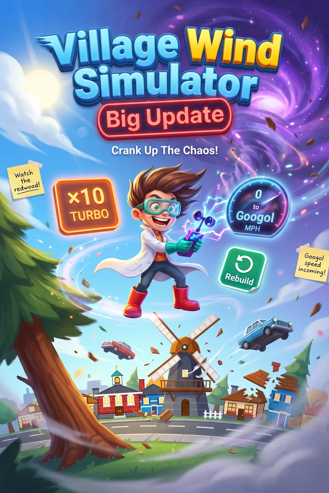 Village Wind Simulator  (Big  Update)