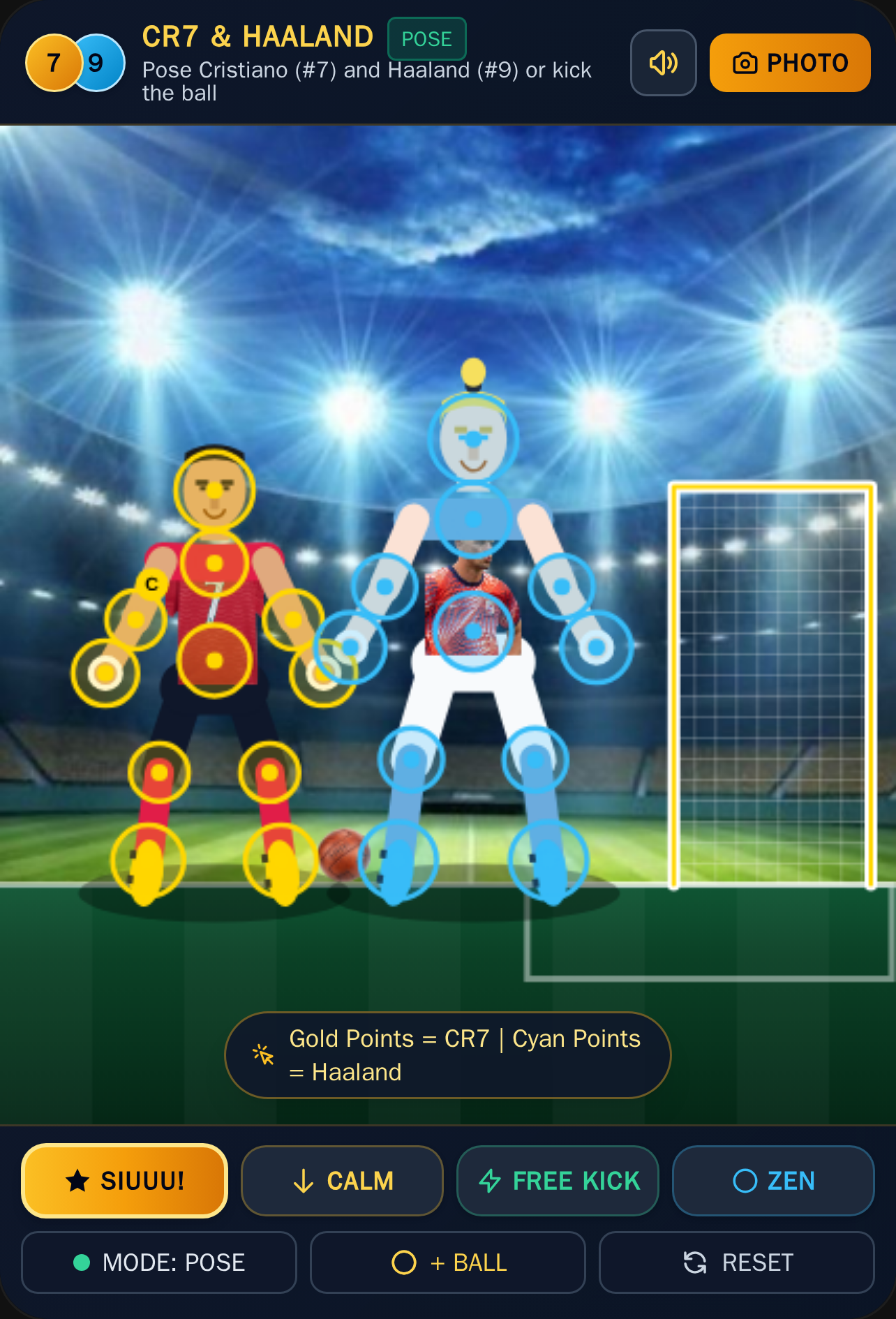 CR7 & Haaland Articulated - Soccer Sandbox cover