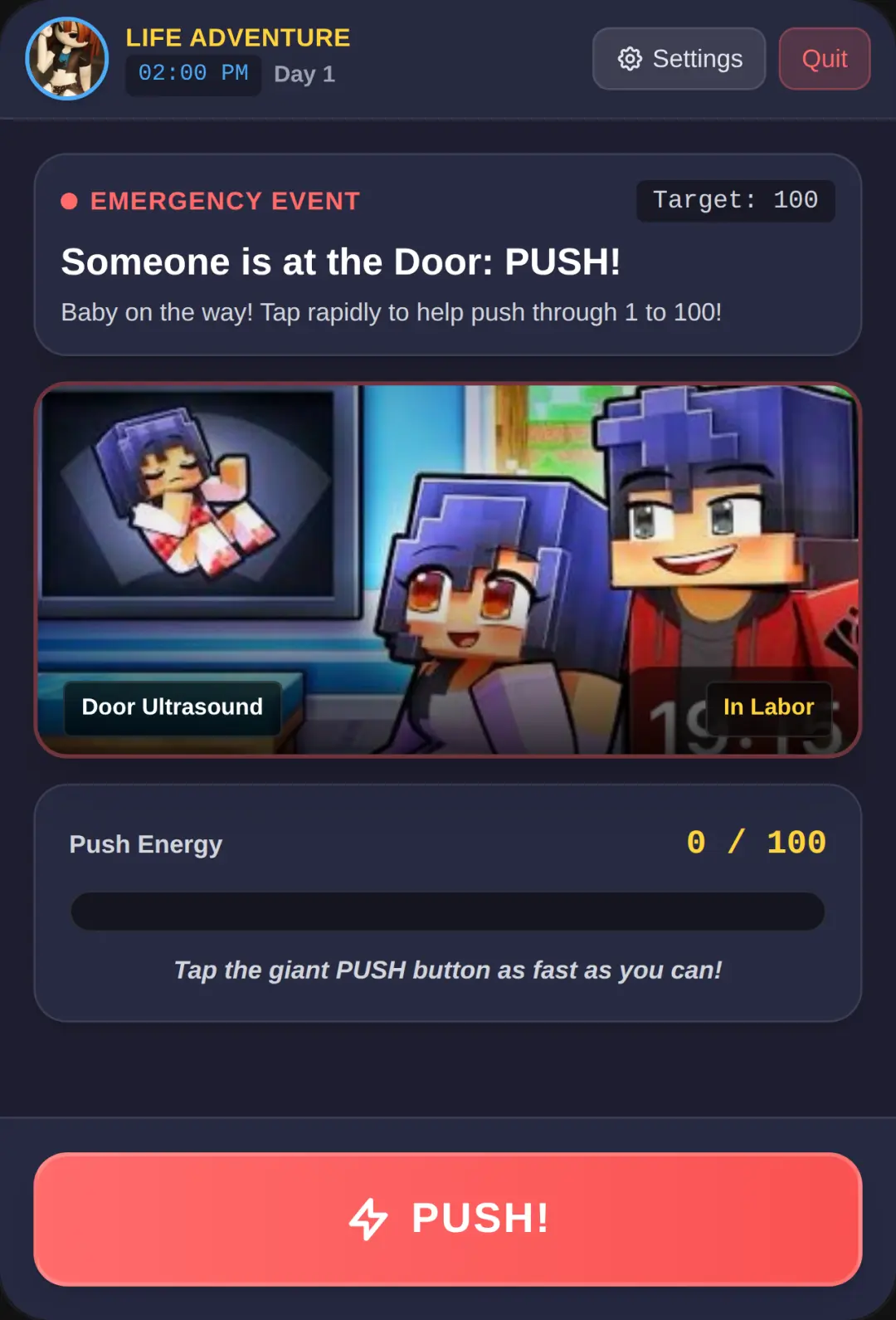 Life Sim: Push, School & Dream cover