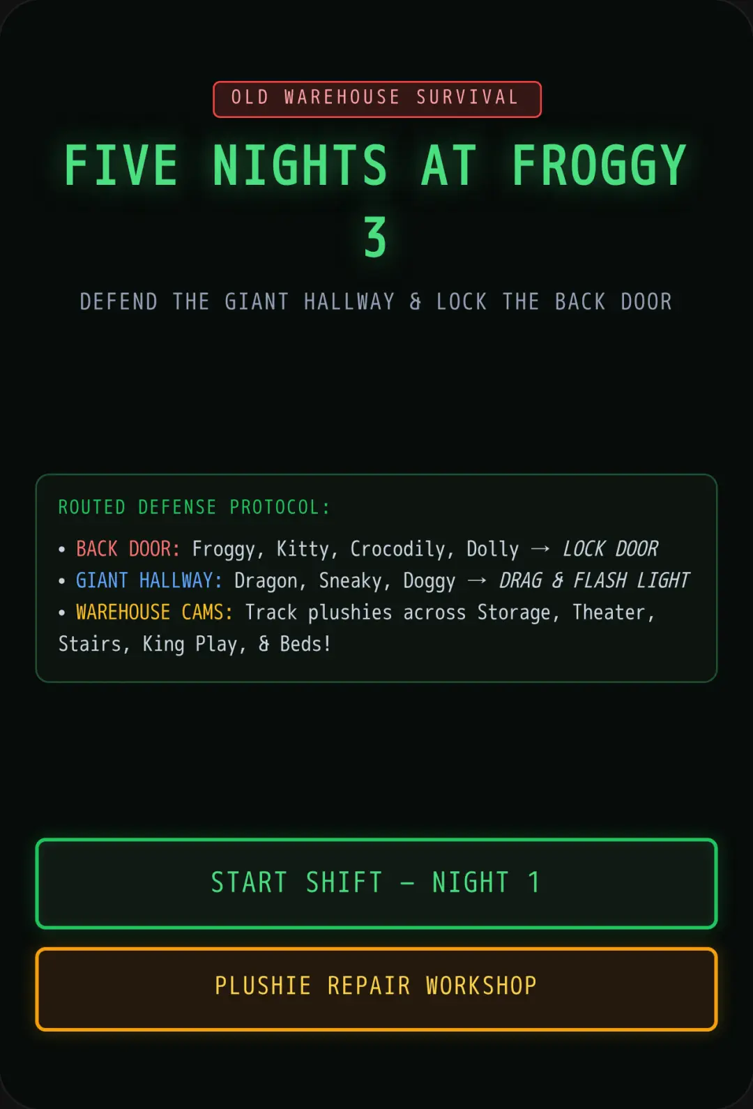 Five Nights at Froggy 3 cover