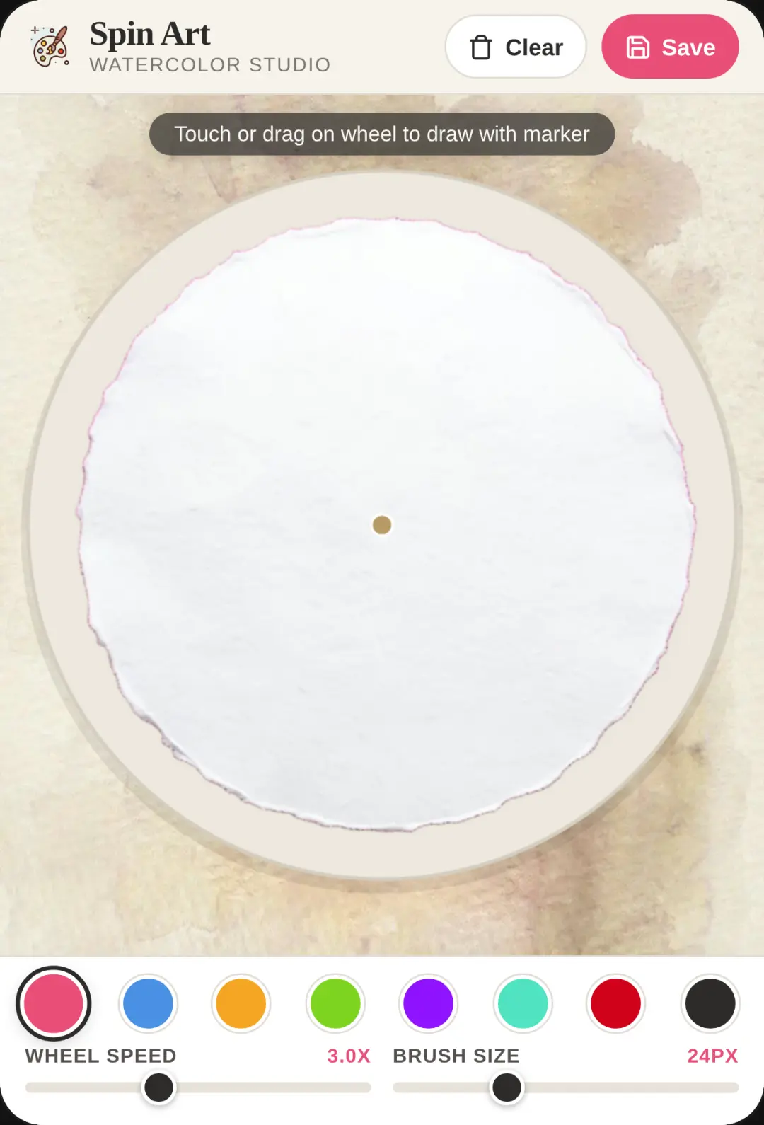 Watercolor Spin Art cover