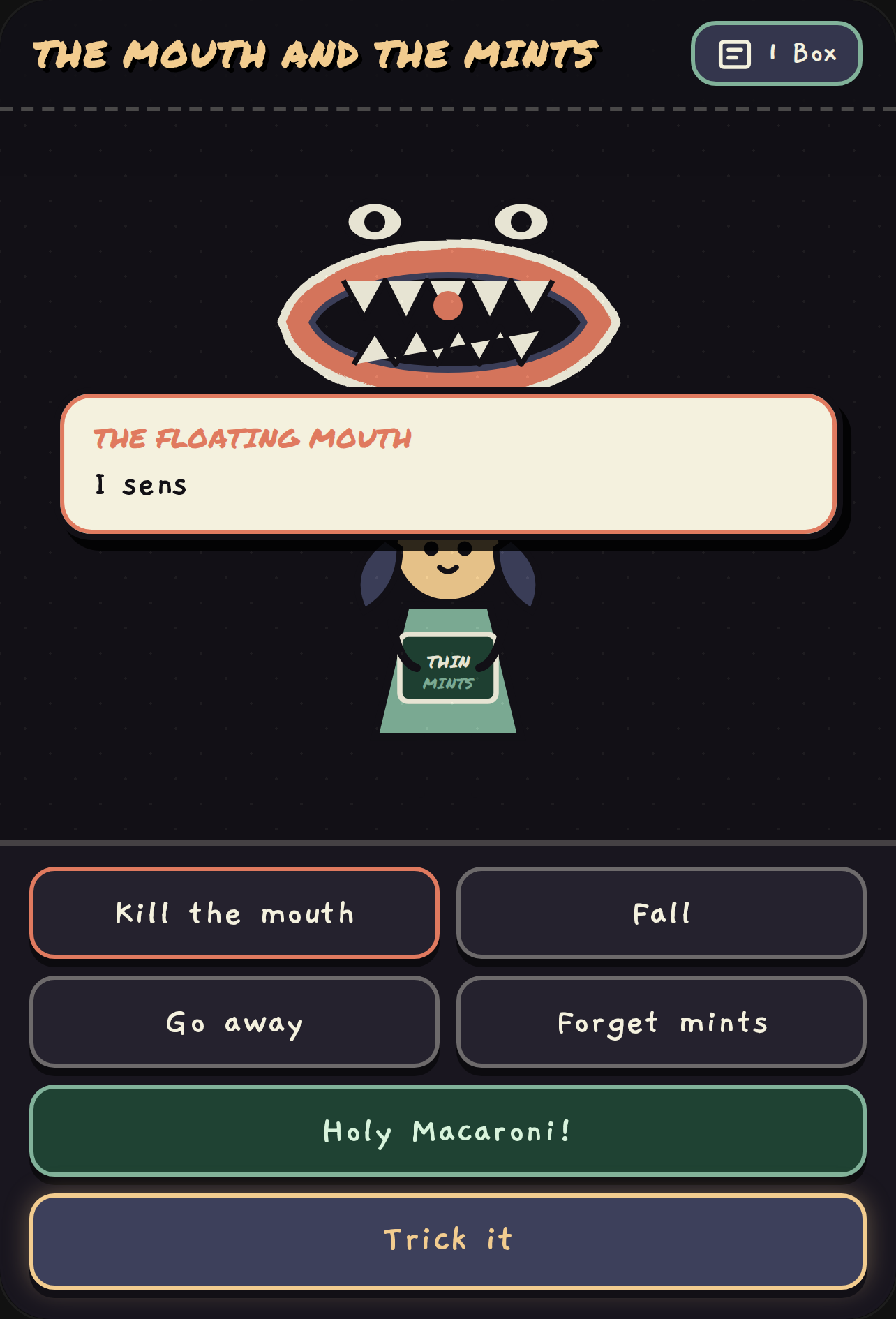 The Mouth and The Thin Mints cover