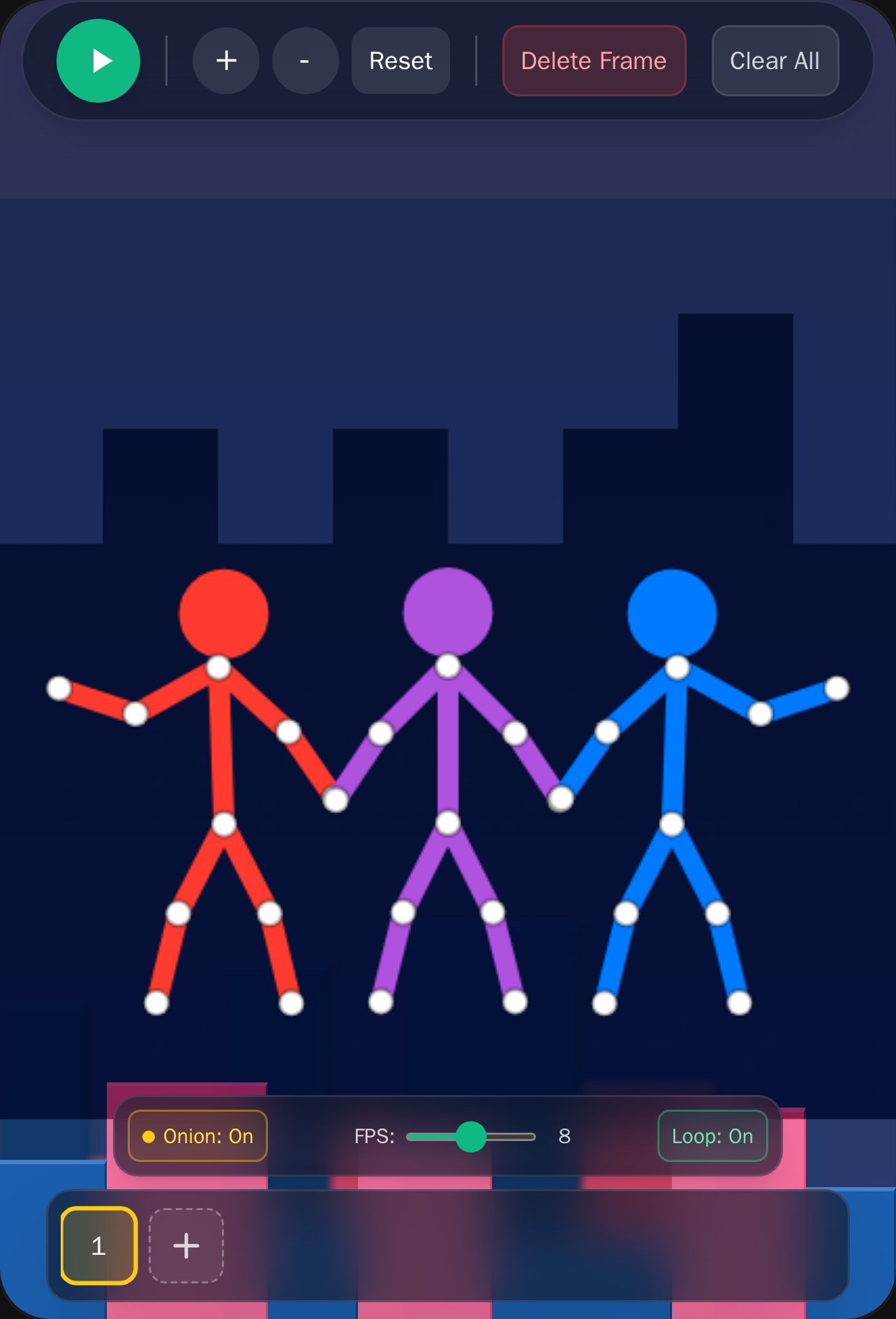 Neon Poses: City Sandbox cover