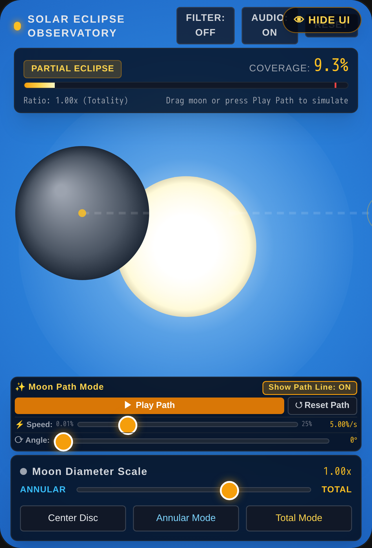 Solar Eclipse: Observatory Simulation UPDATE cover