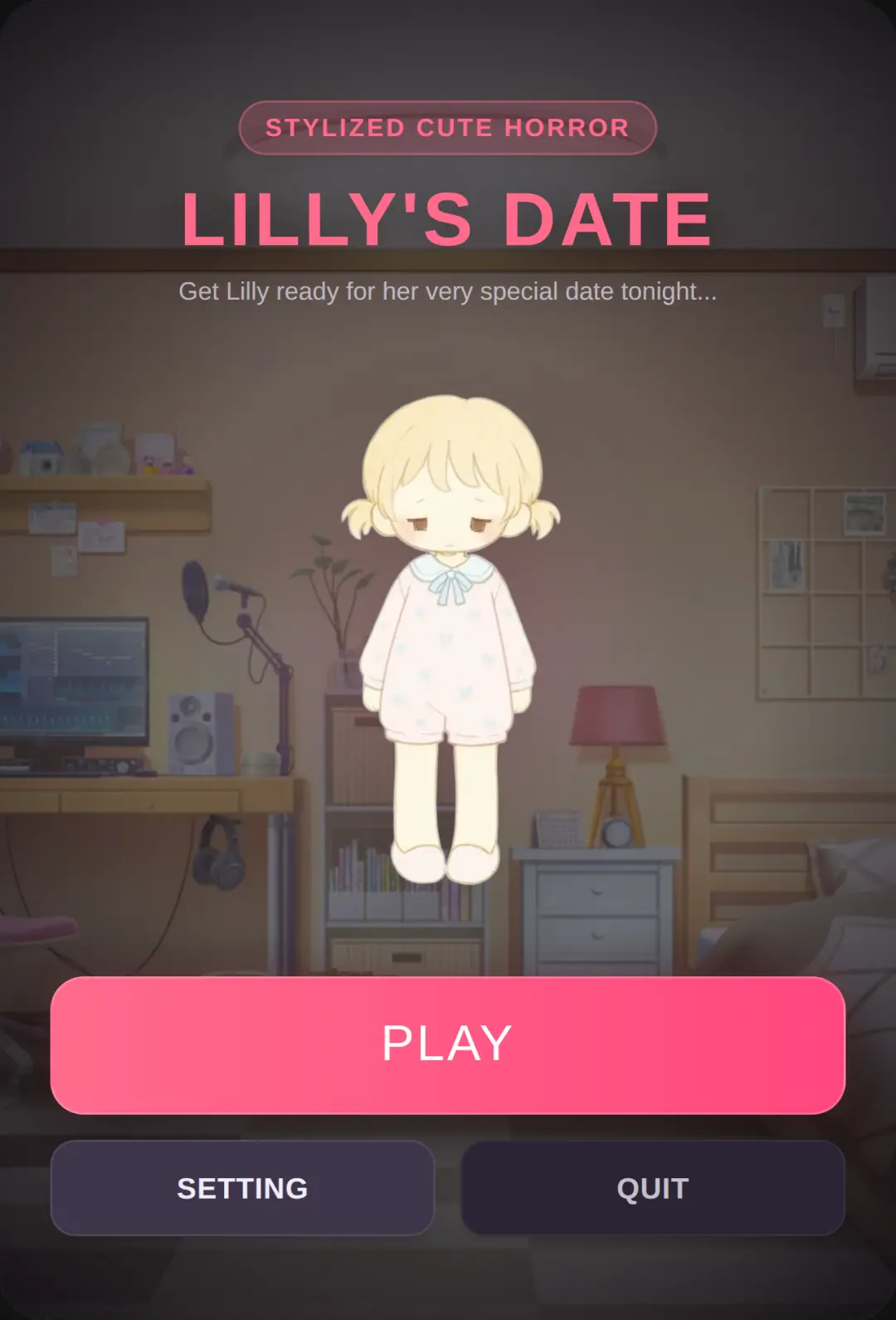 Lilly's Date: Cute Dress Up Horror cover
