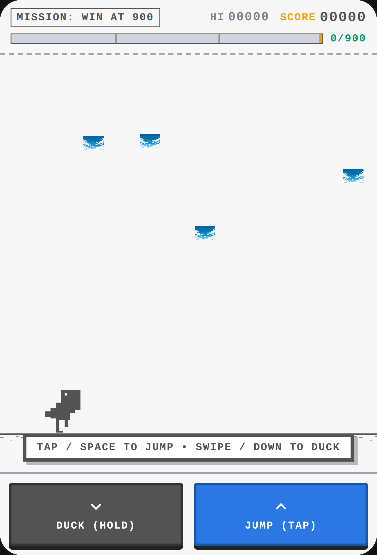 T-Rex Dinosaur Runner - Reach 900 to Win cover