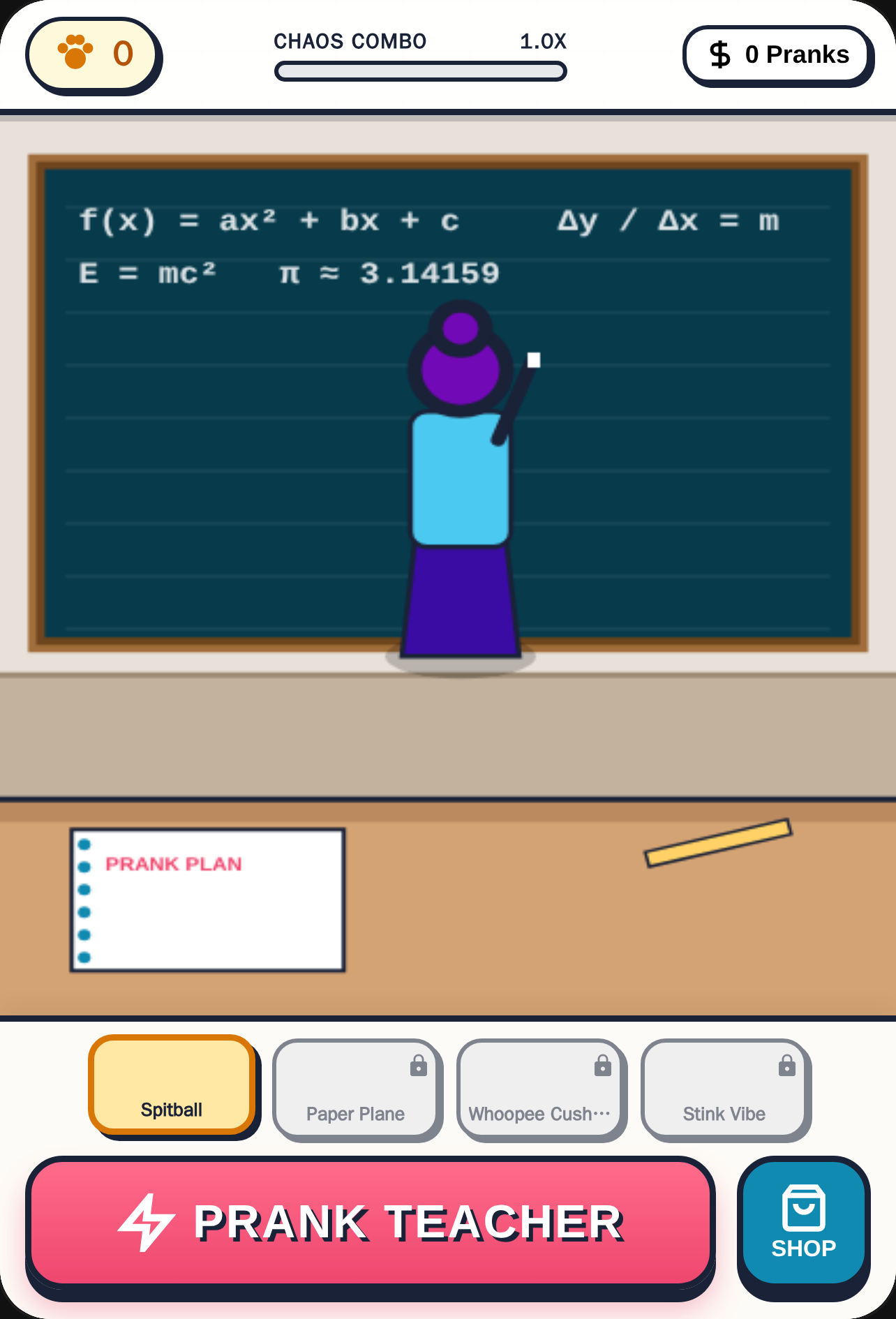Classroom Prankster - [UPDATE-NEW PRANK ITEMS 1,000 MORE!!!] cover