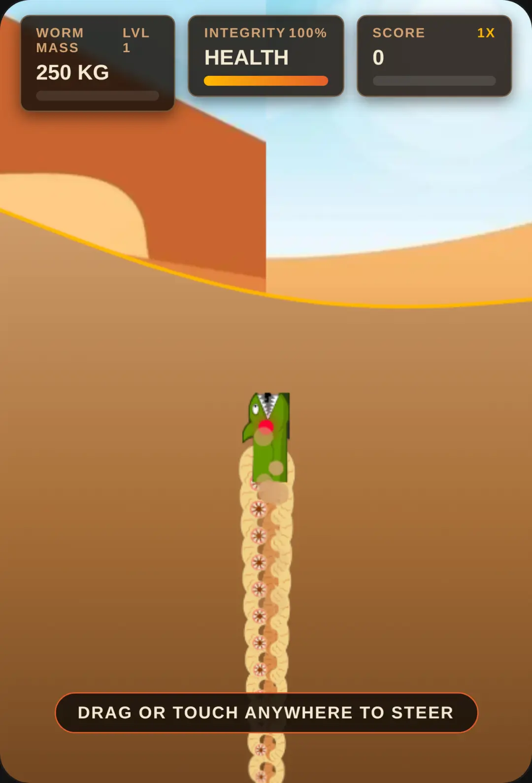 Giant Sandworm Simulator cover