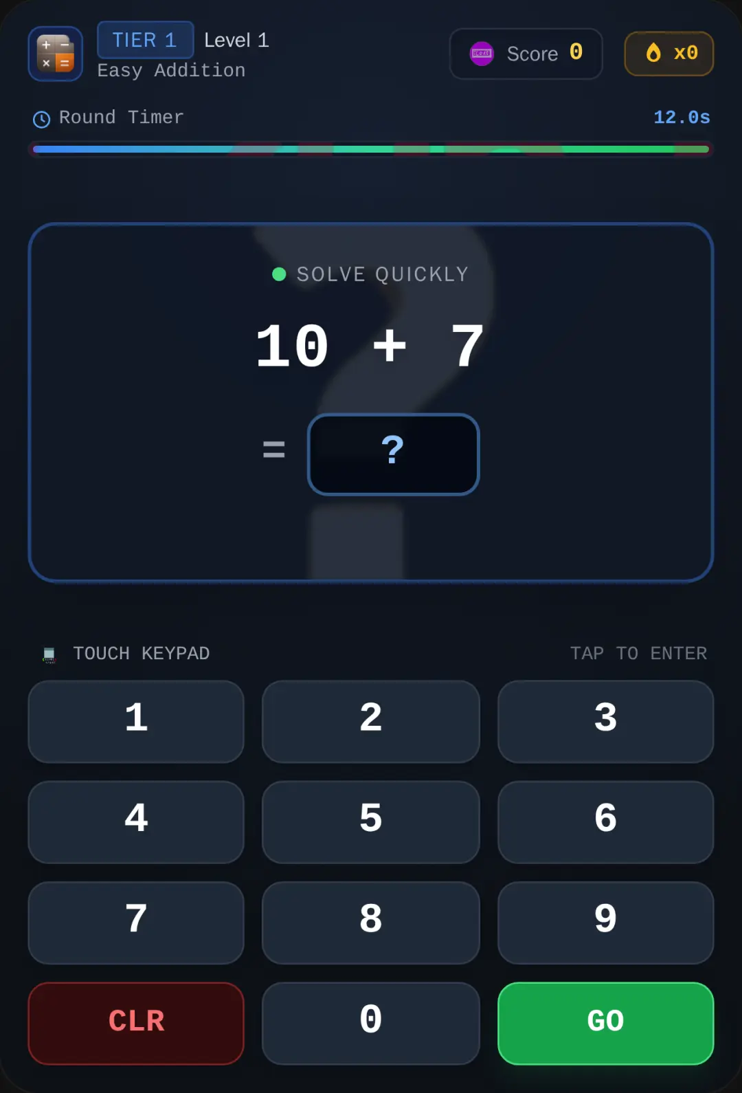 Arcade Math Quiz cover