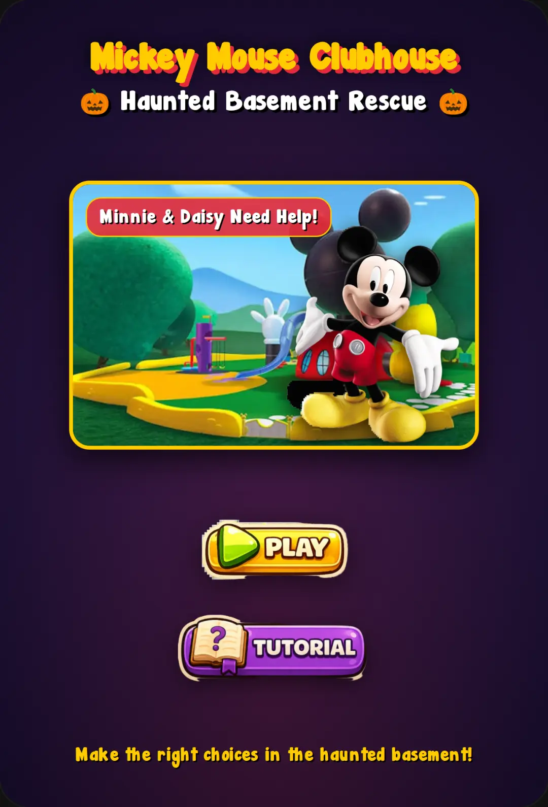 Mickey Clubhouse Halloween Rescue cover