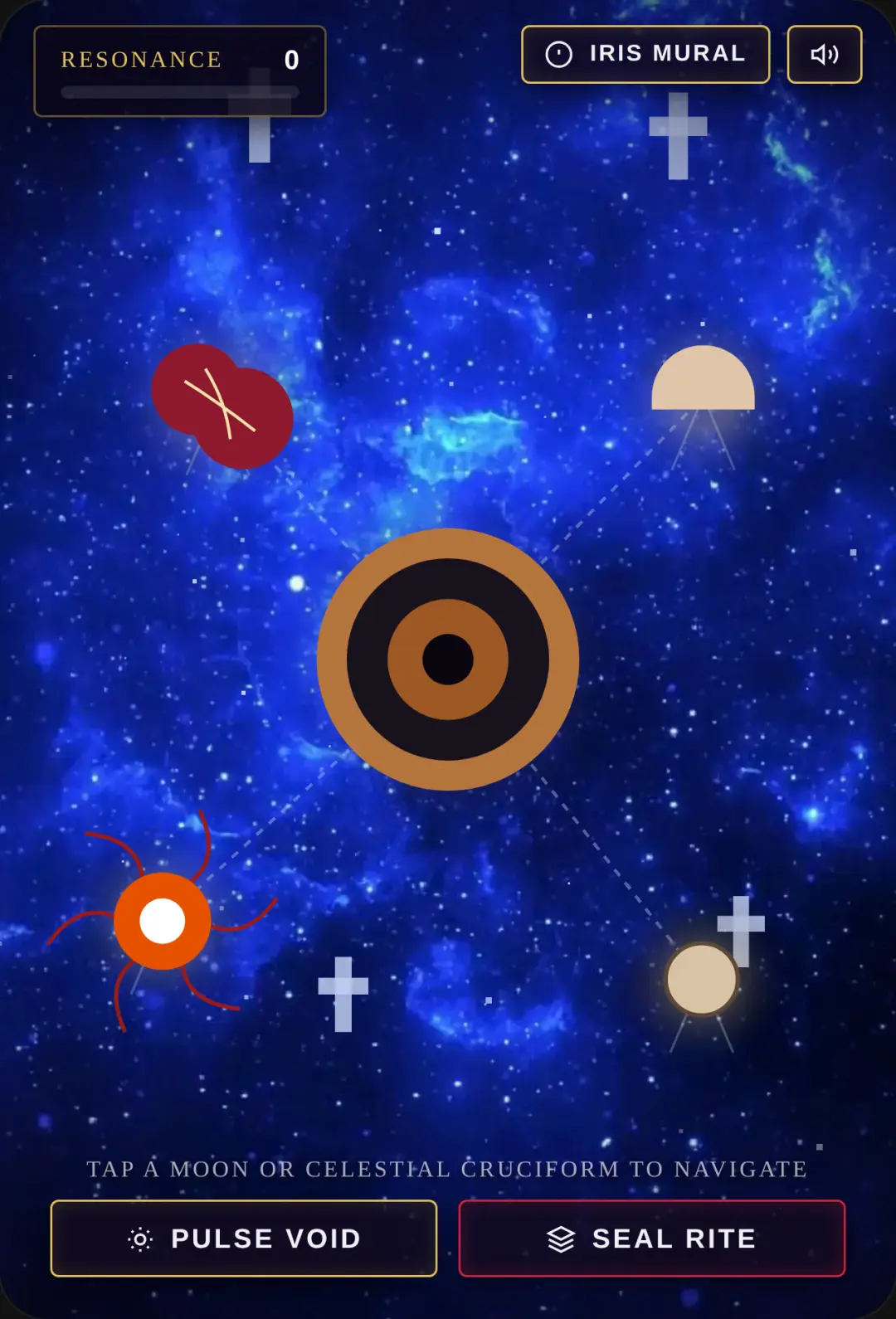 Iris's Moons: Crucible of the Cosmos cover