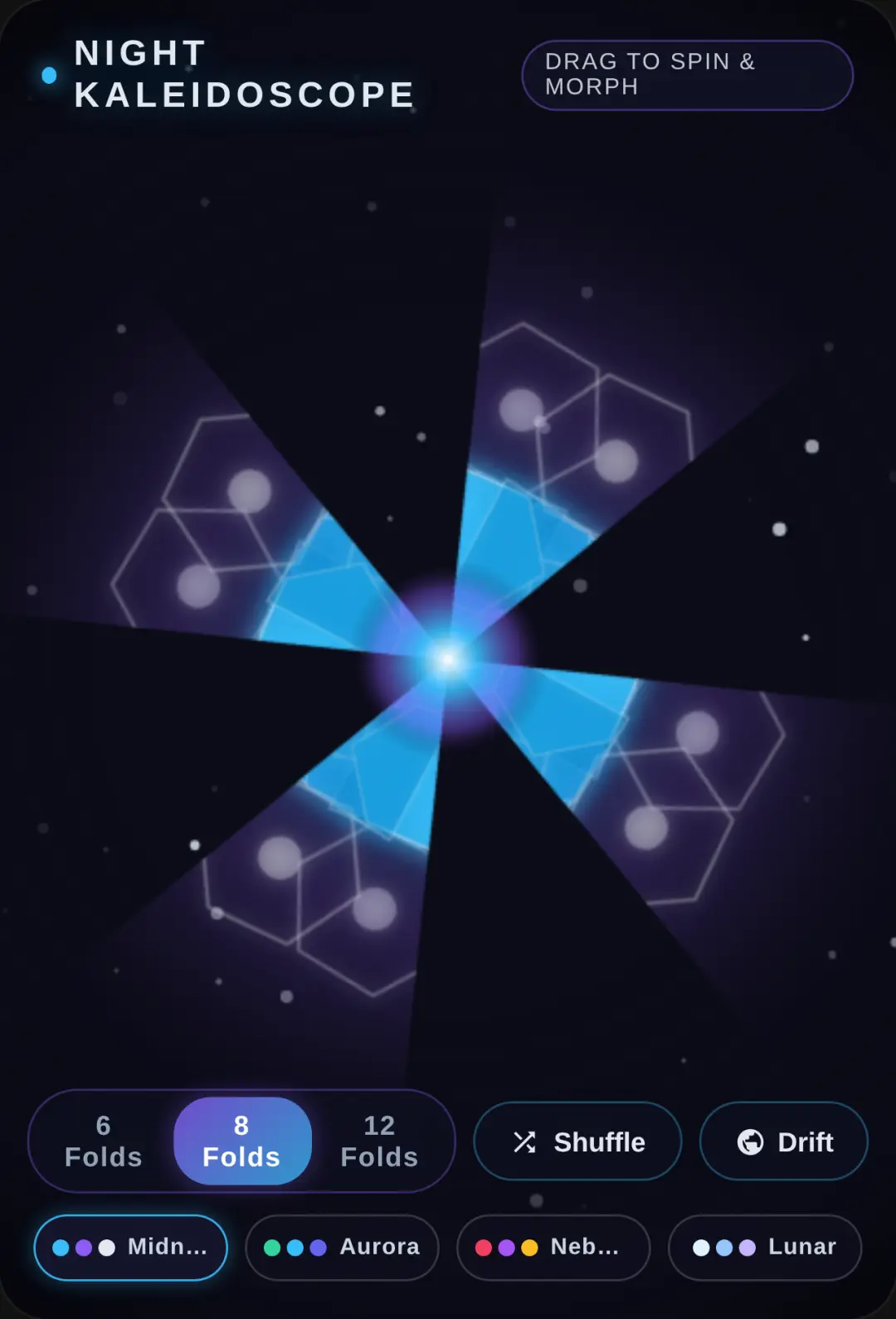 Night Sky Kaleidoscope cover