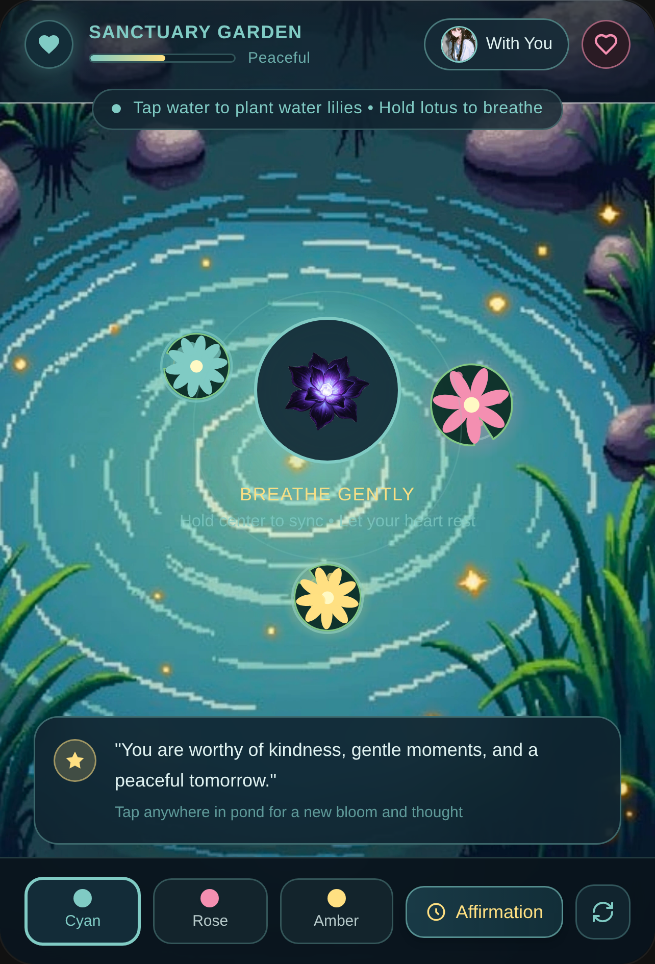 Peaceful Water Sanctuary cover