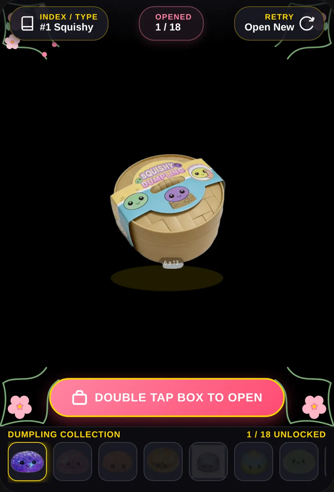 Mystery Squishy Dumpling Box cover