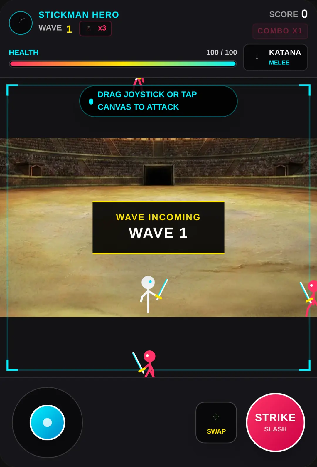 Stickman Arena: Weapon Brawl cover