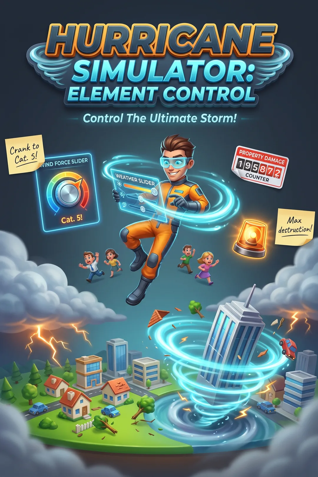 Hurricane Simulator: Element Control