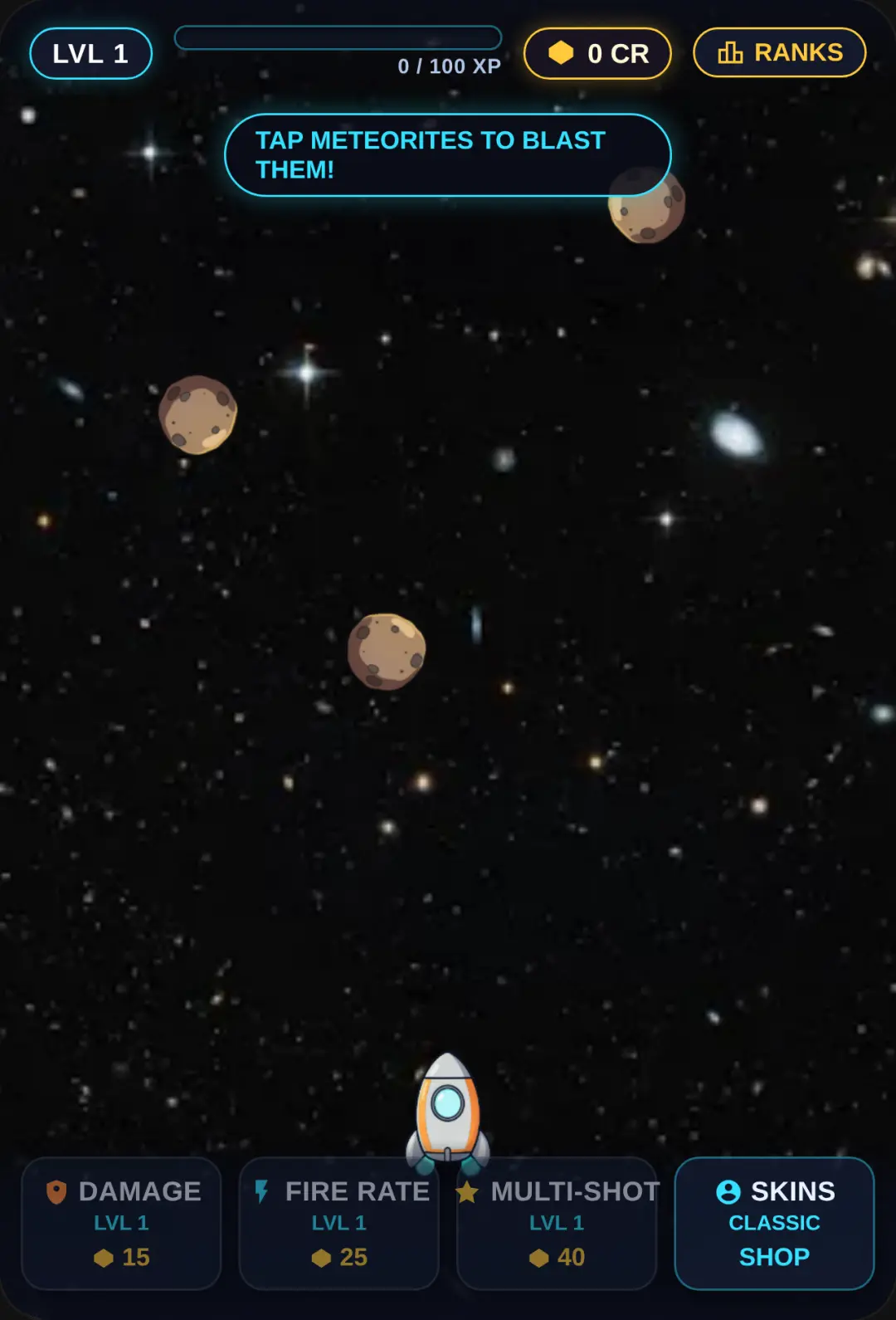 Space shooter cover