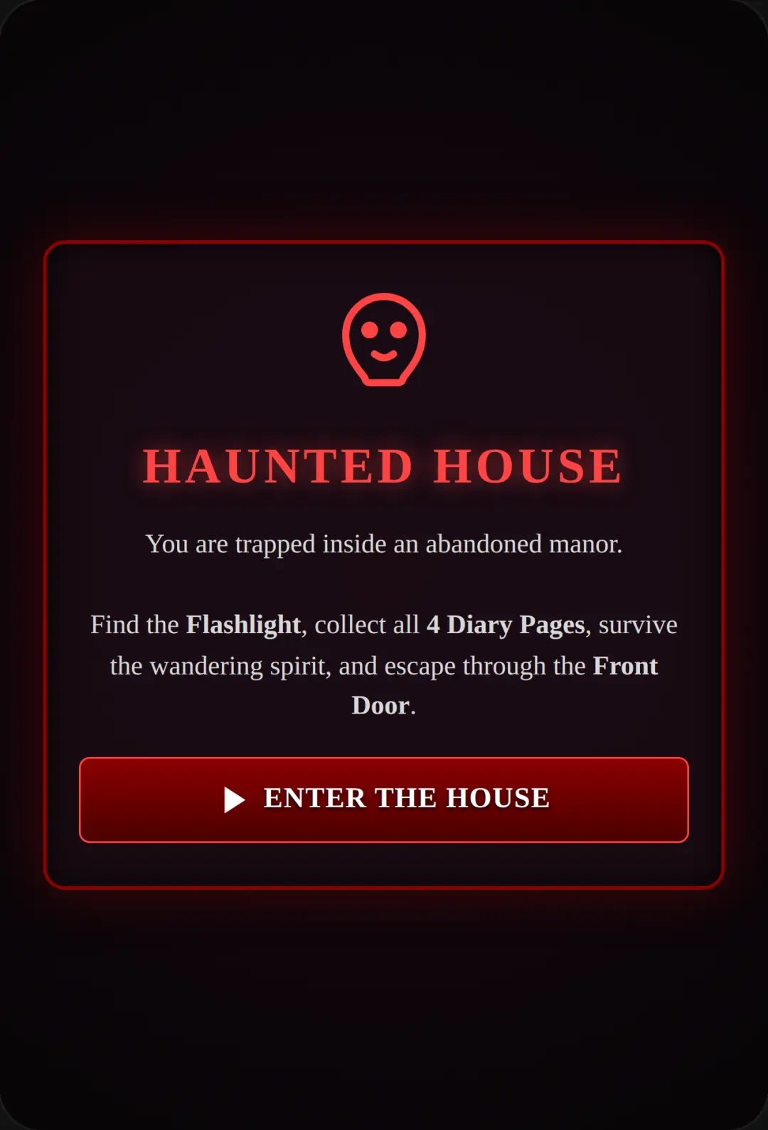 Haunted House: The 4 Pages cover