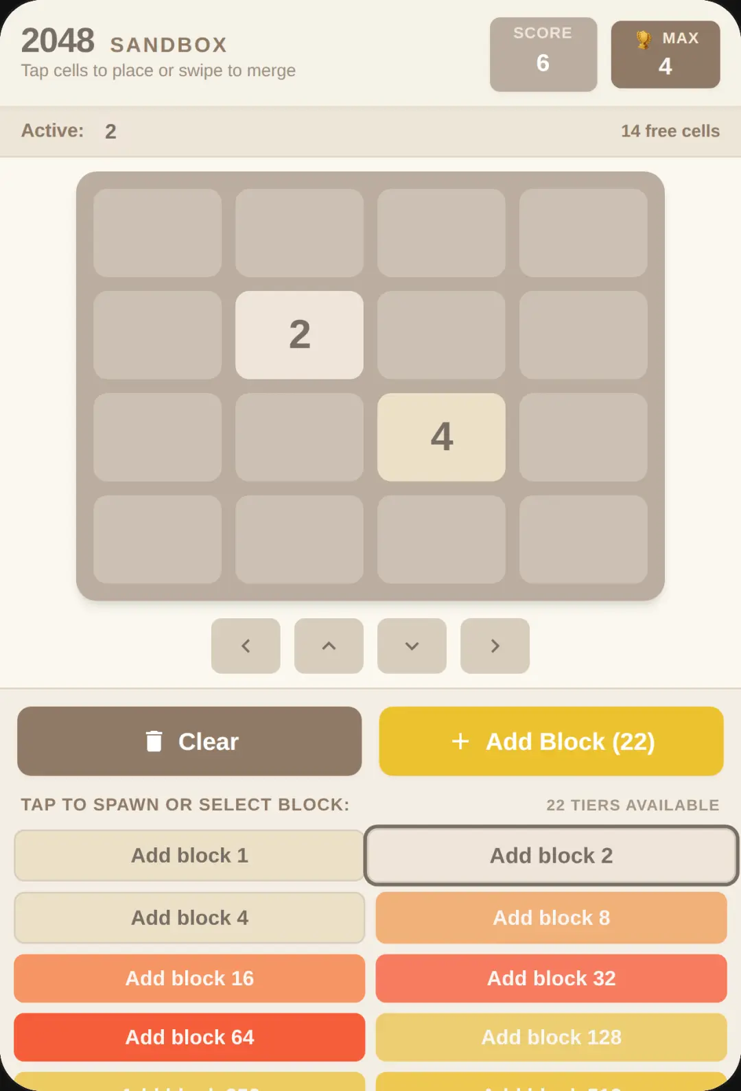 2048 Tiles Sandbox cover