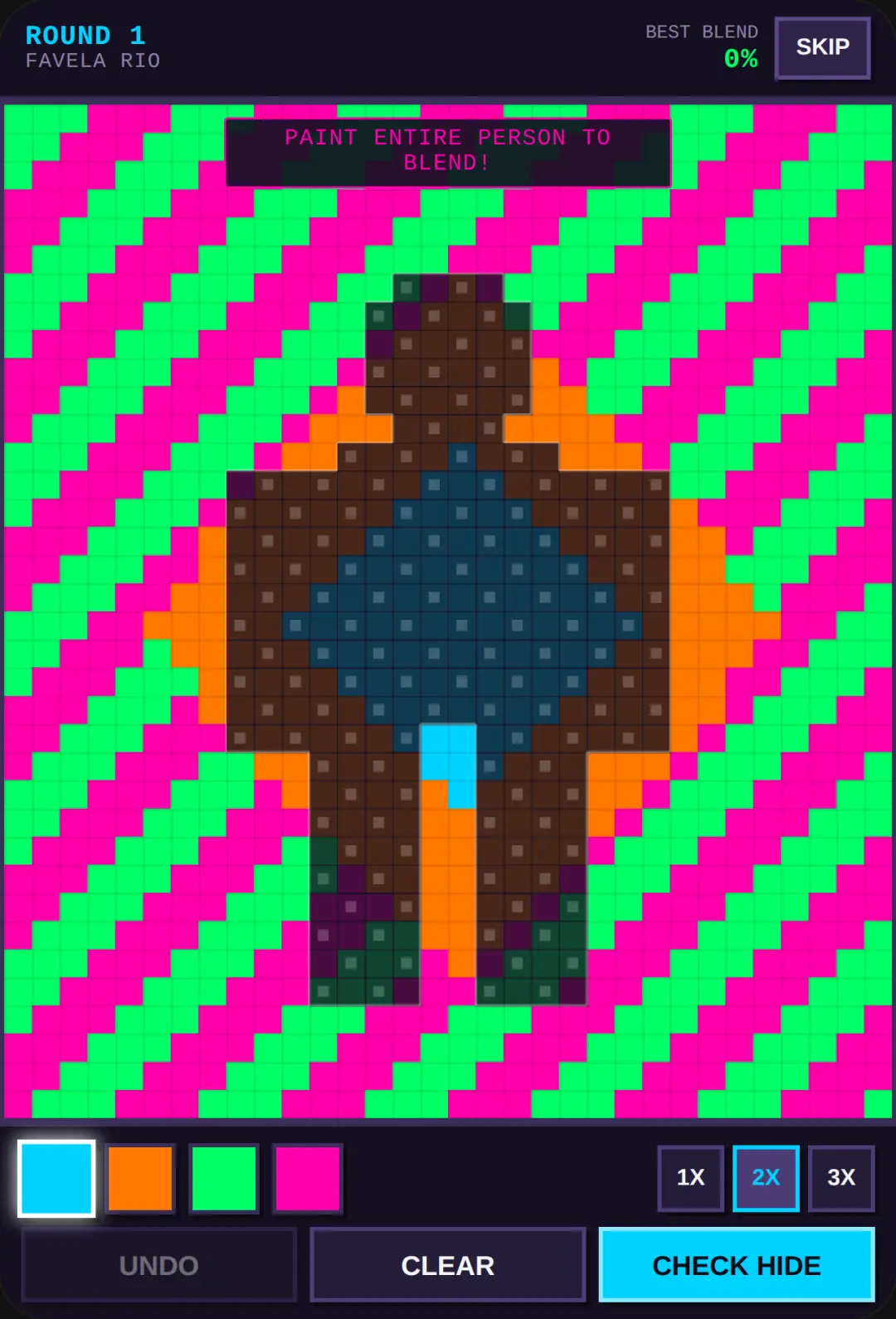 Pixel Camo - Street Art Blend cover