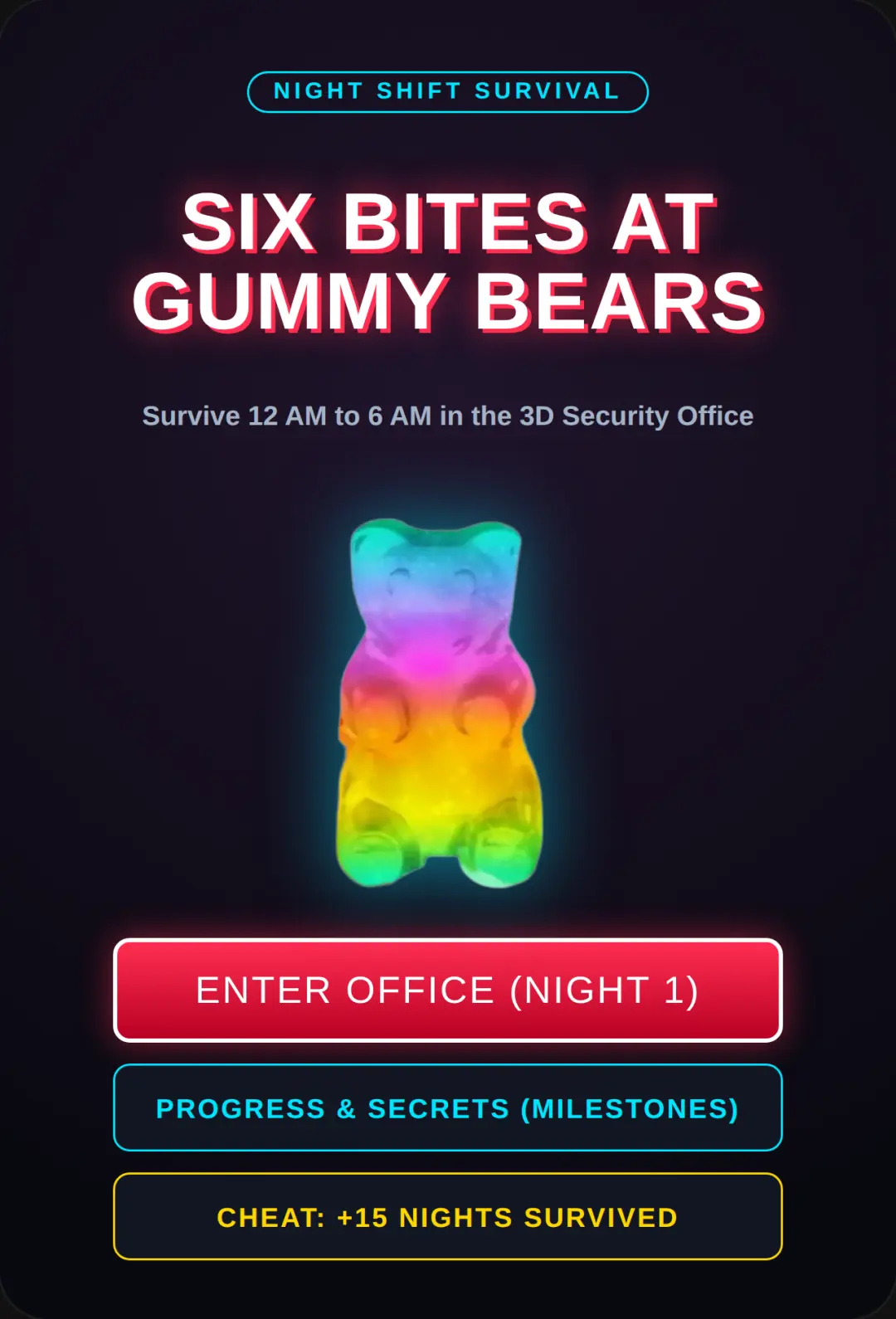 Six Bites at Gummy Bears cover
