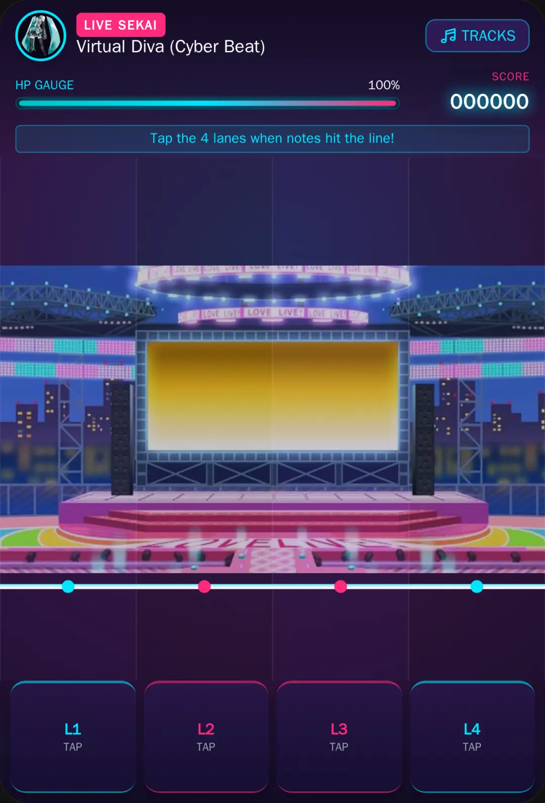 Sekai Beat Stage - Anime Rhythm Live cover