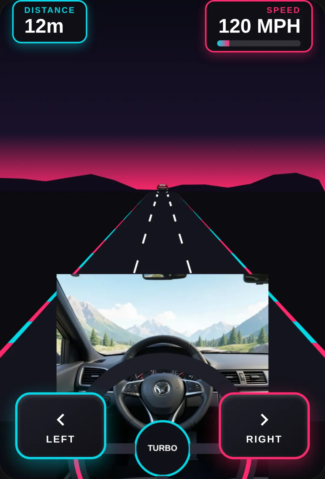 Turbo Dash: Highway Racer cover