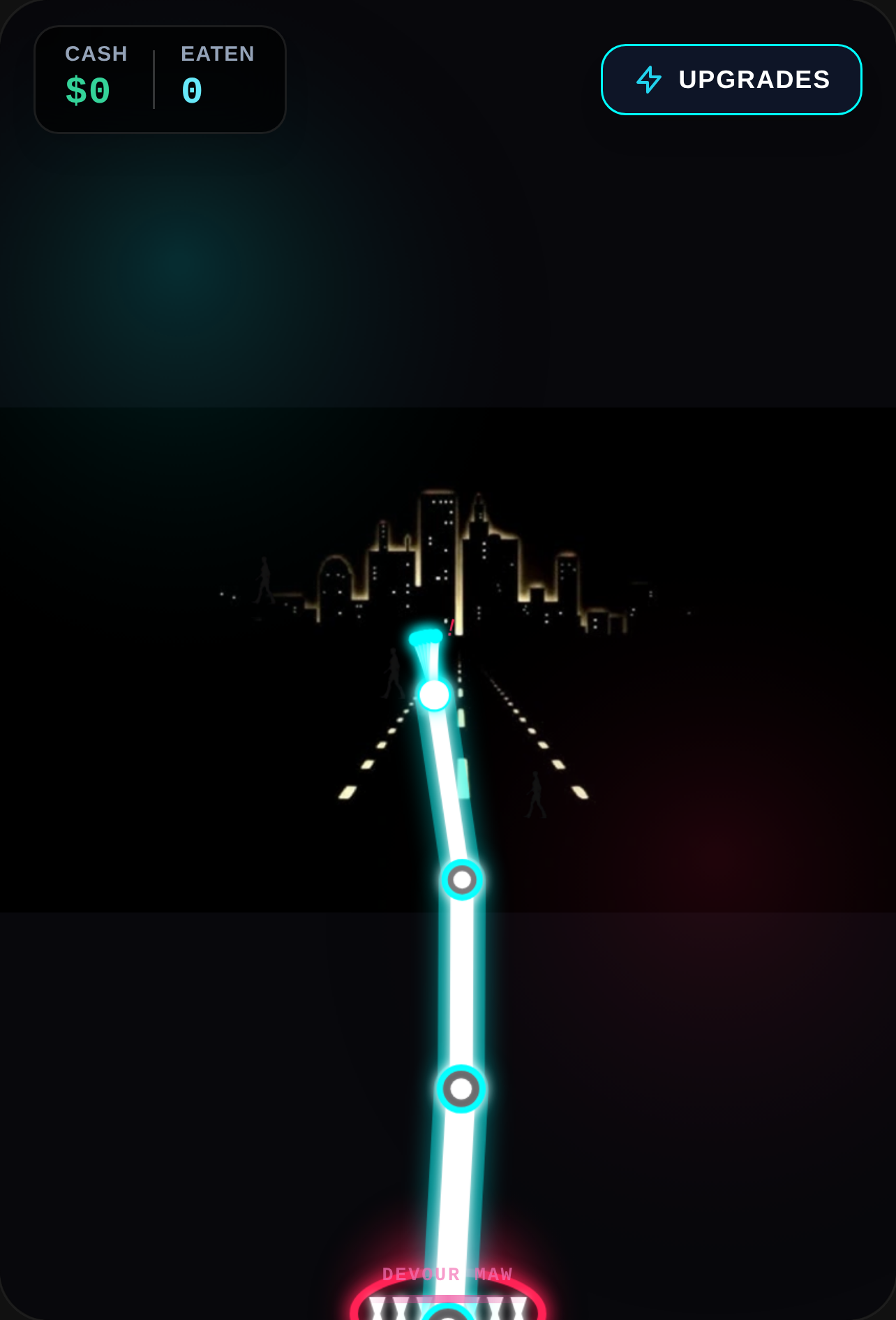 Neon Devourer - Night Road cover