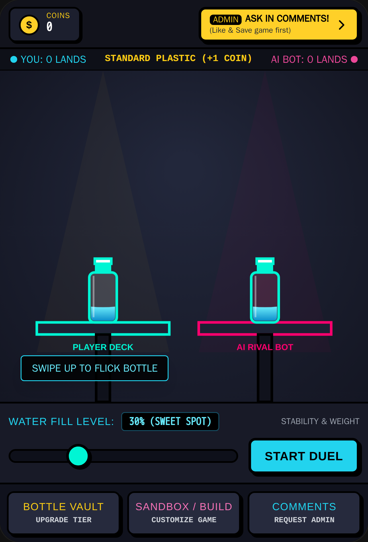 AI Bottle Flip Championship cover