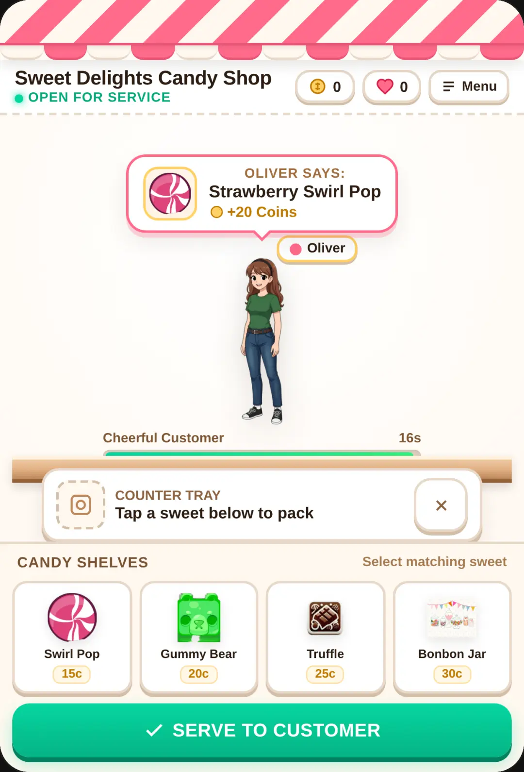 Sweet Delights Candy Shop cover