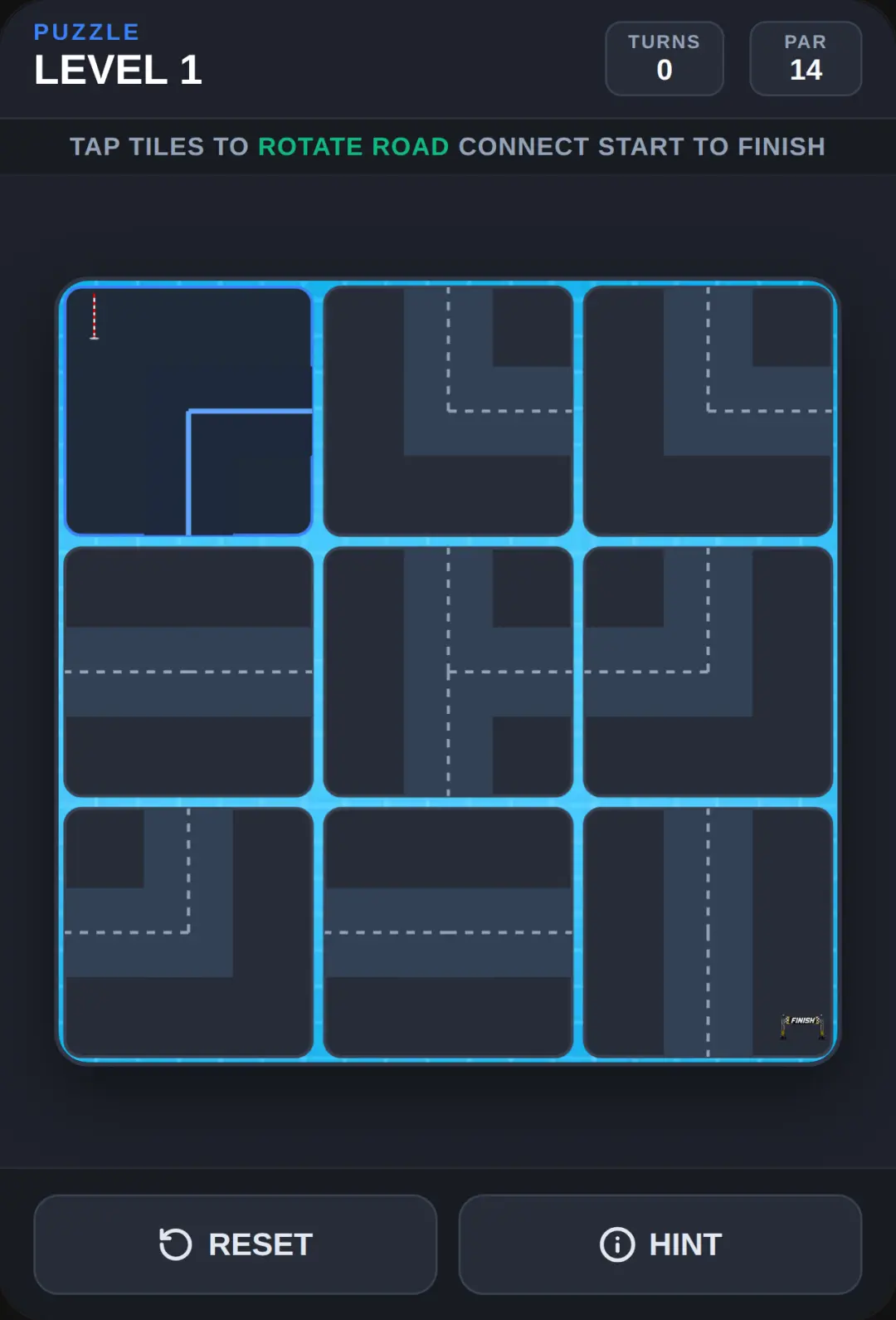 Road Match Puzzle cover