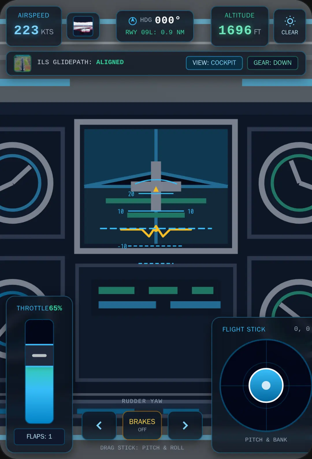 AeroSim Pro - Commercial Flight Simulator cover