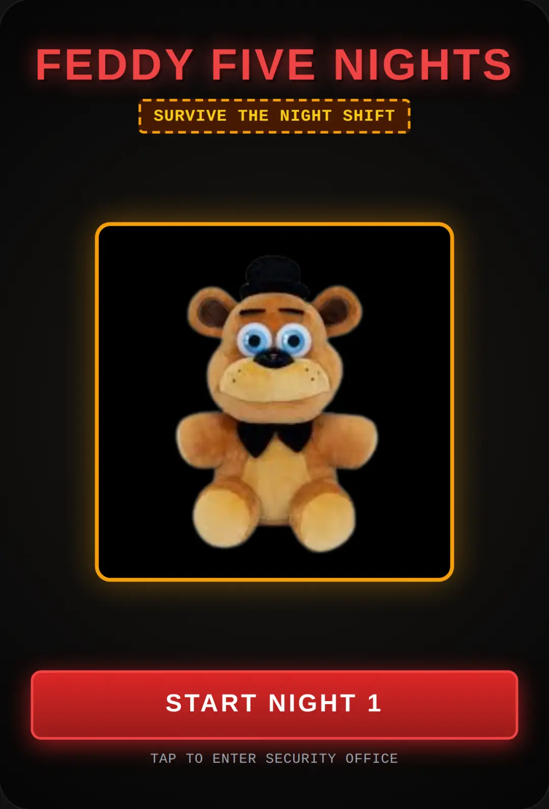 Feddy Five Nights cover