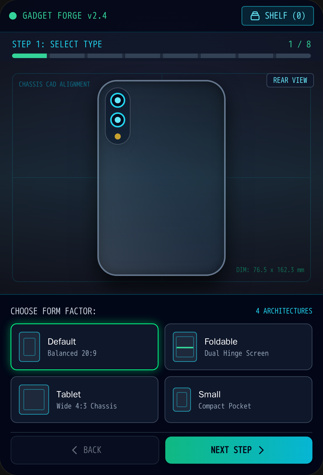 CYBER-STUDIO // PHONE FORGE cover