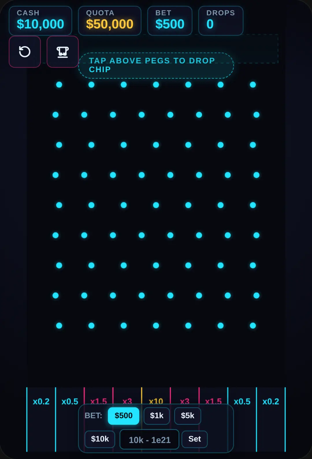 Neon Plinko cover