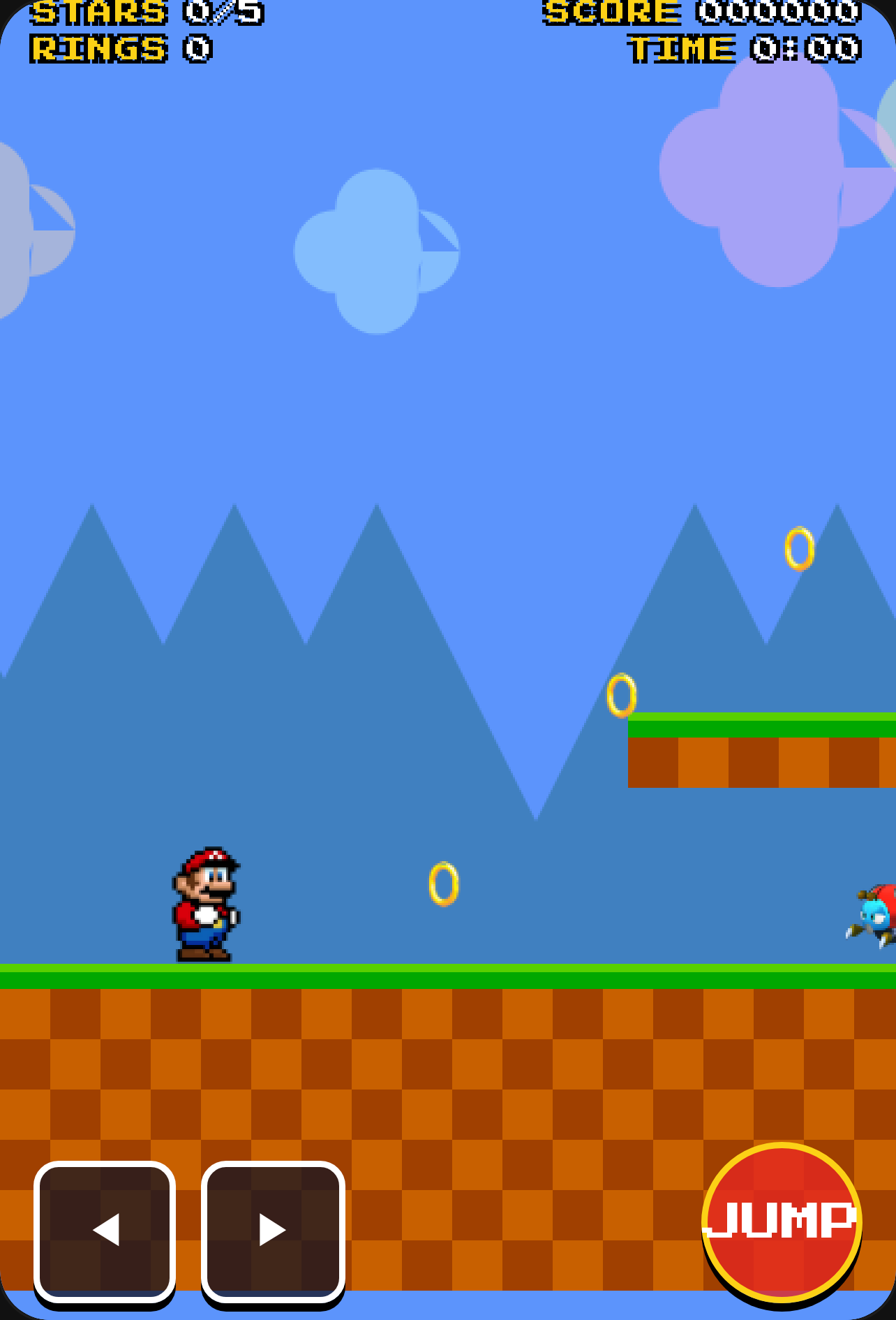Super Mega Mario Crossover cover