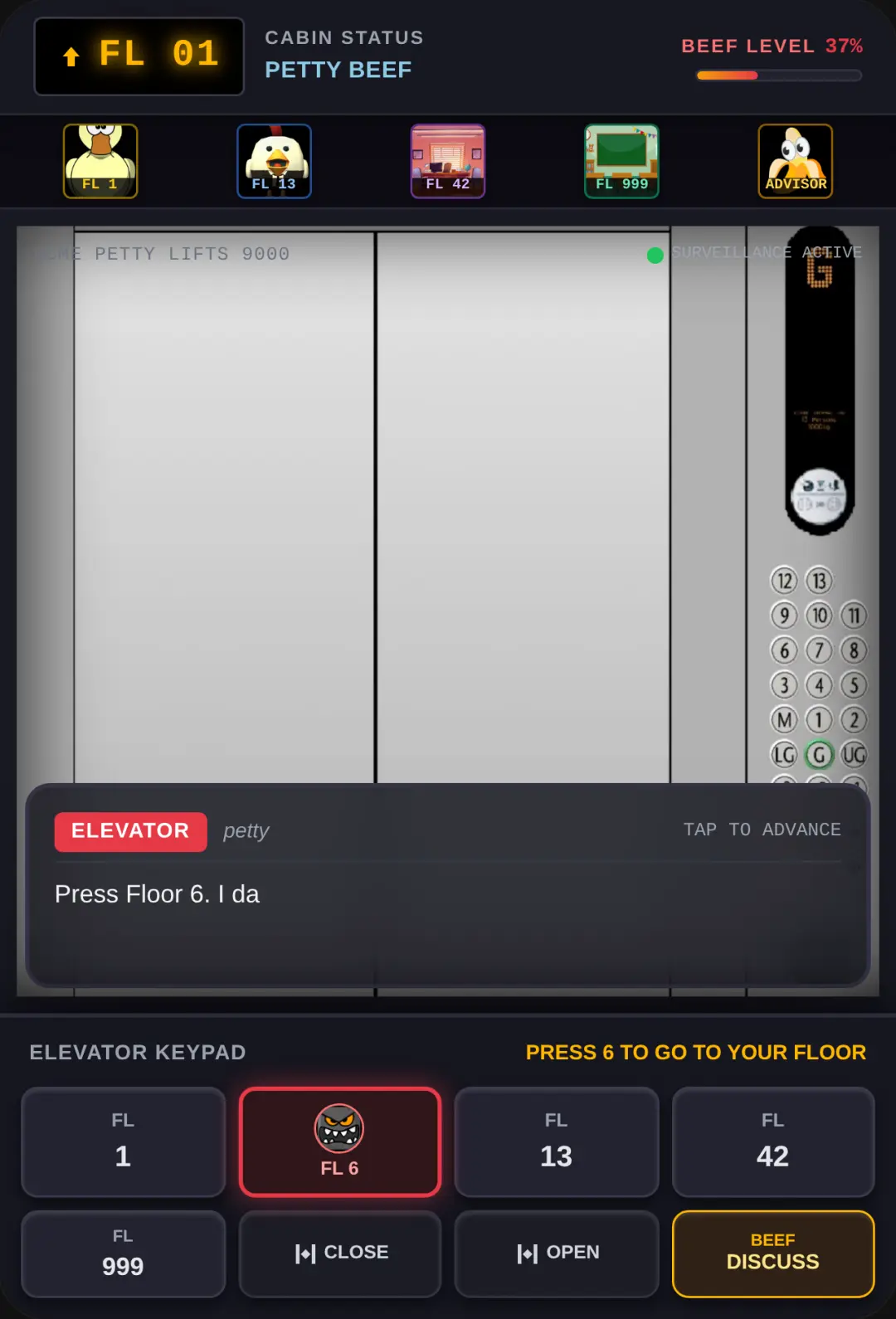 The Elevator Has Personal Beef With You cover