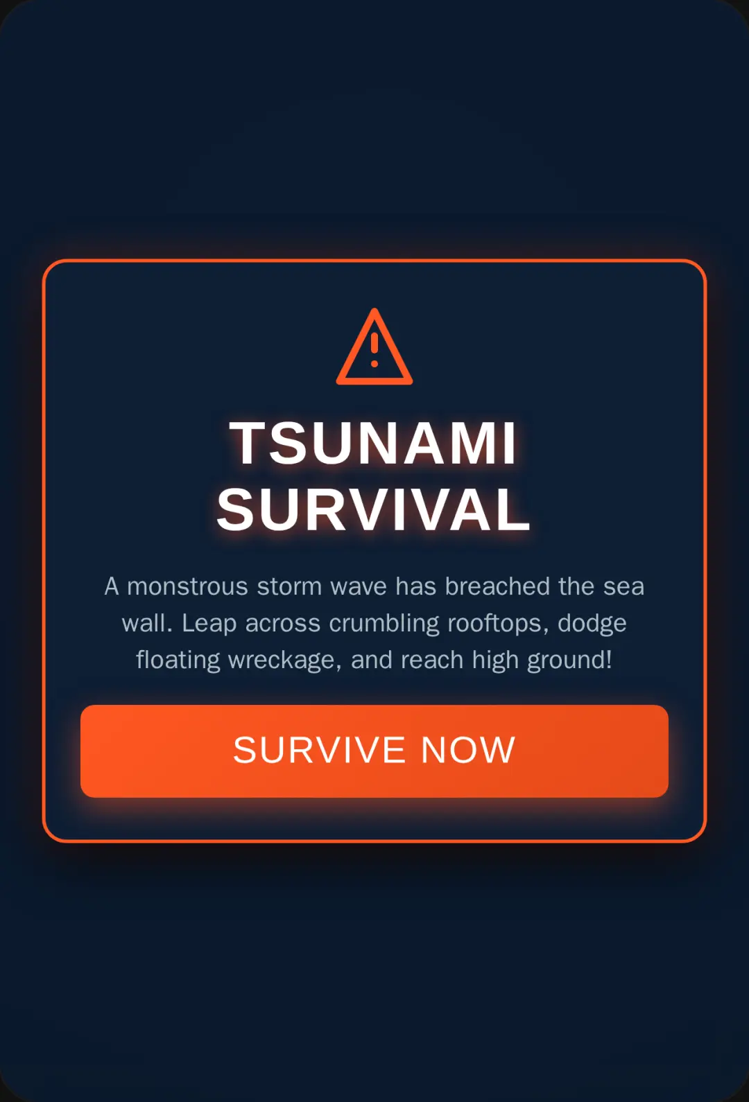 Tsunami Survival cover