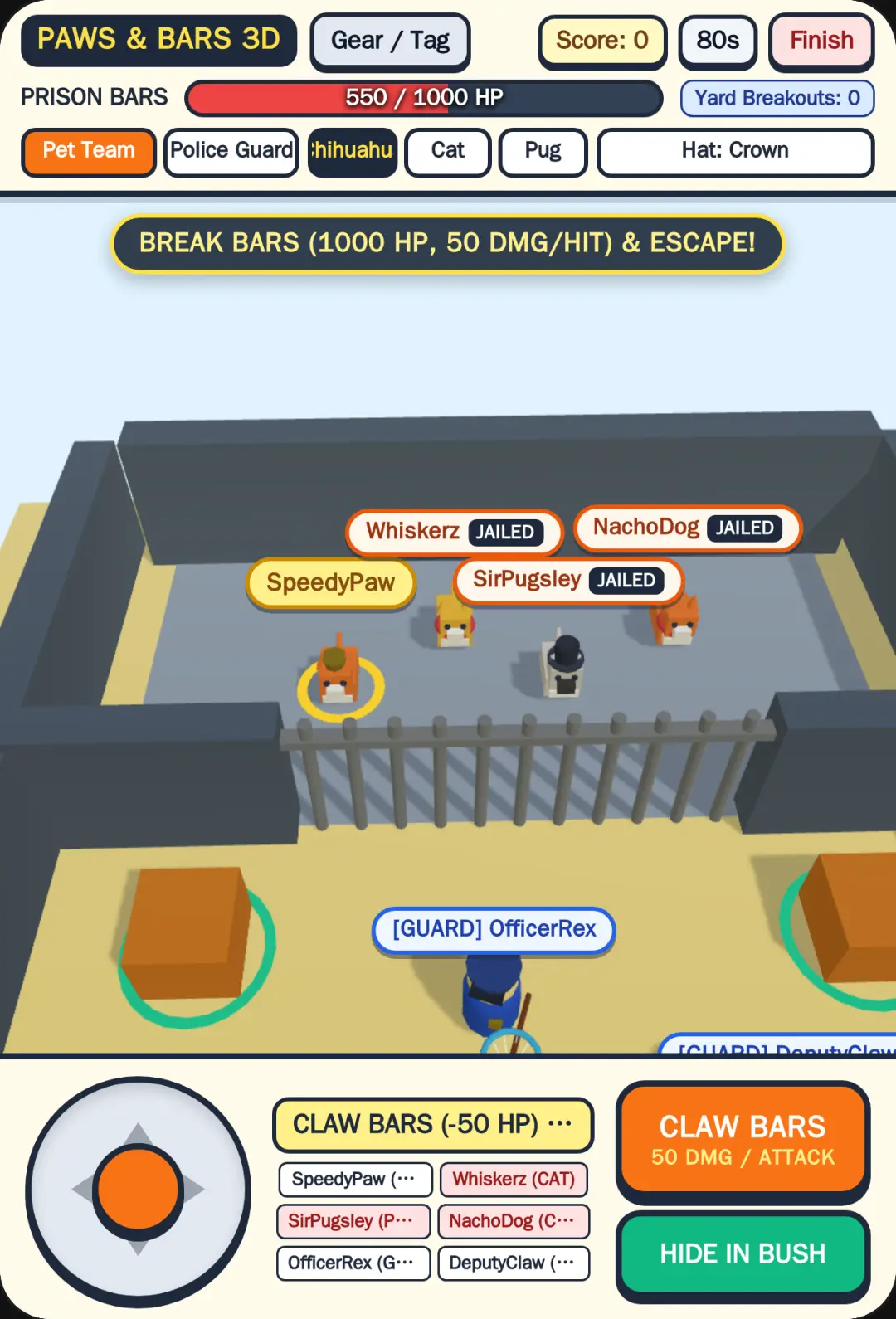 Paws & Bars: 3D Pet Escape cover