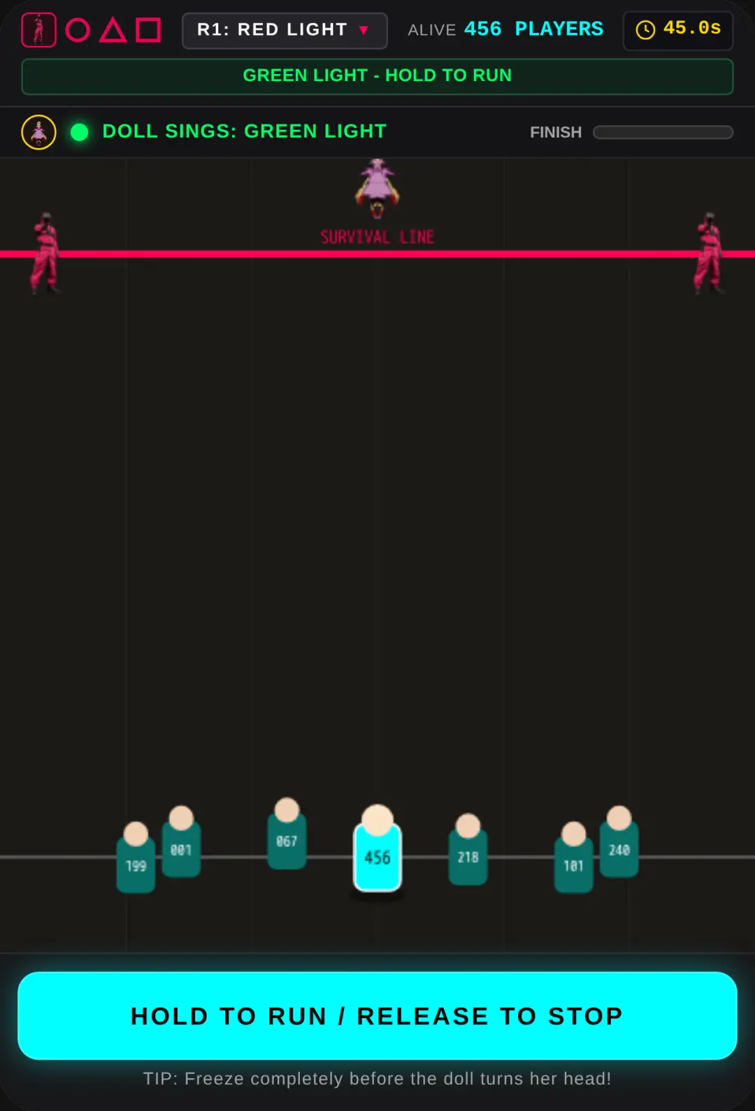 Squid game cover